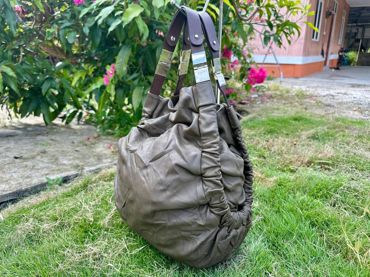 Marni Authentic Marni Twitch Leather Tote Bag Size ONE SIZE - 2 Thumbnail