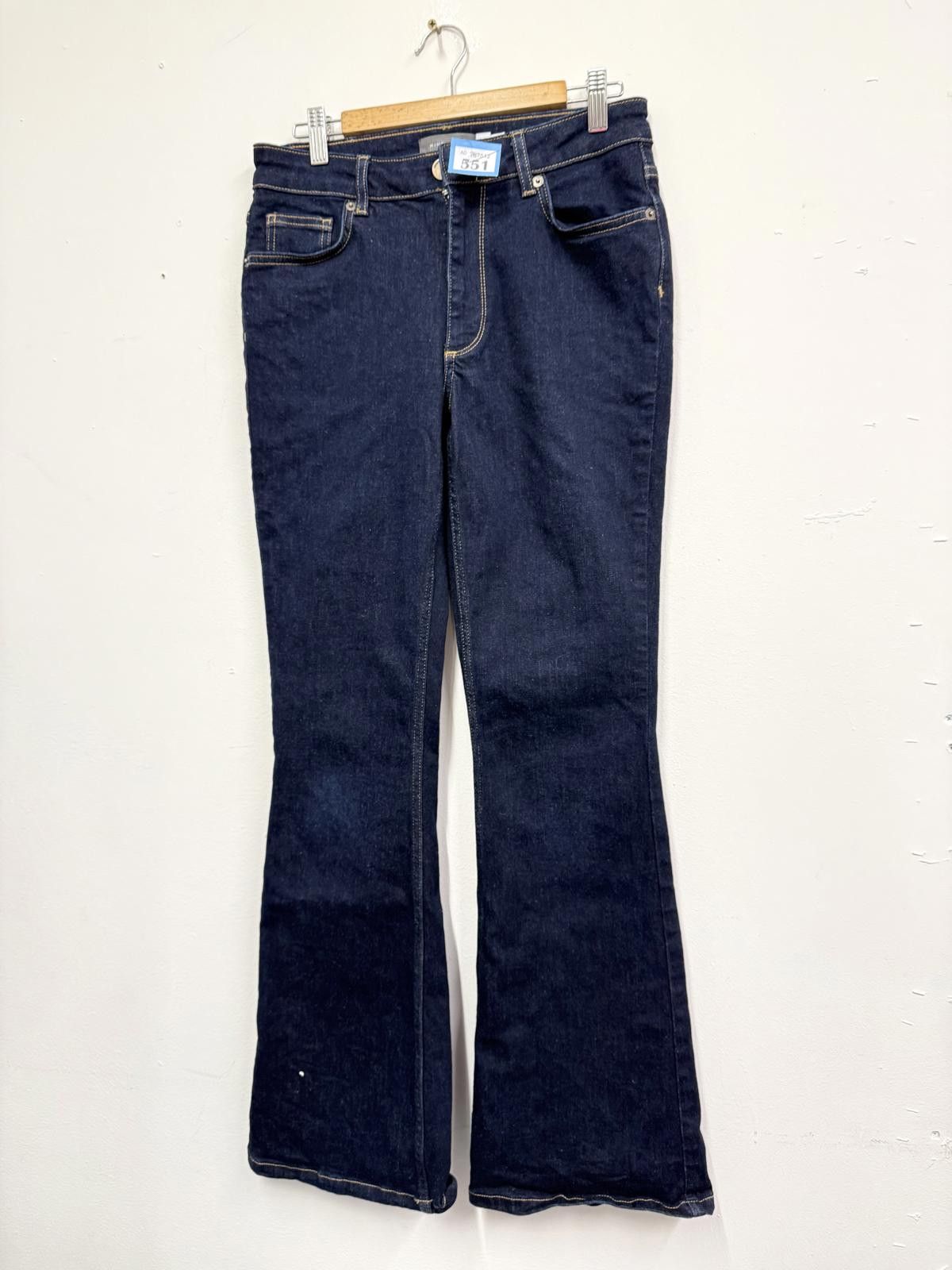Other Mint Velvet Dark Blue Flared Denim Jeans UK Size 16 Size US 32 / EU 48 - 1 Thumbnail