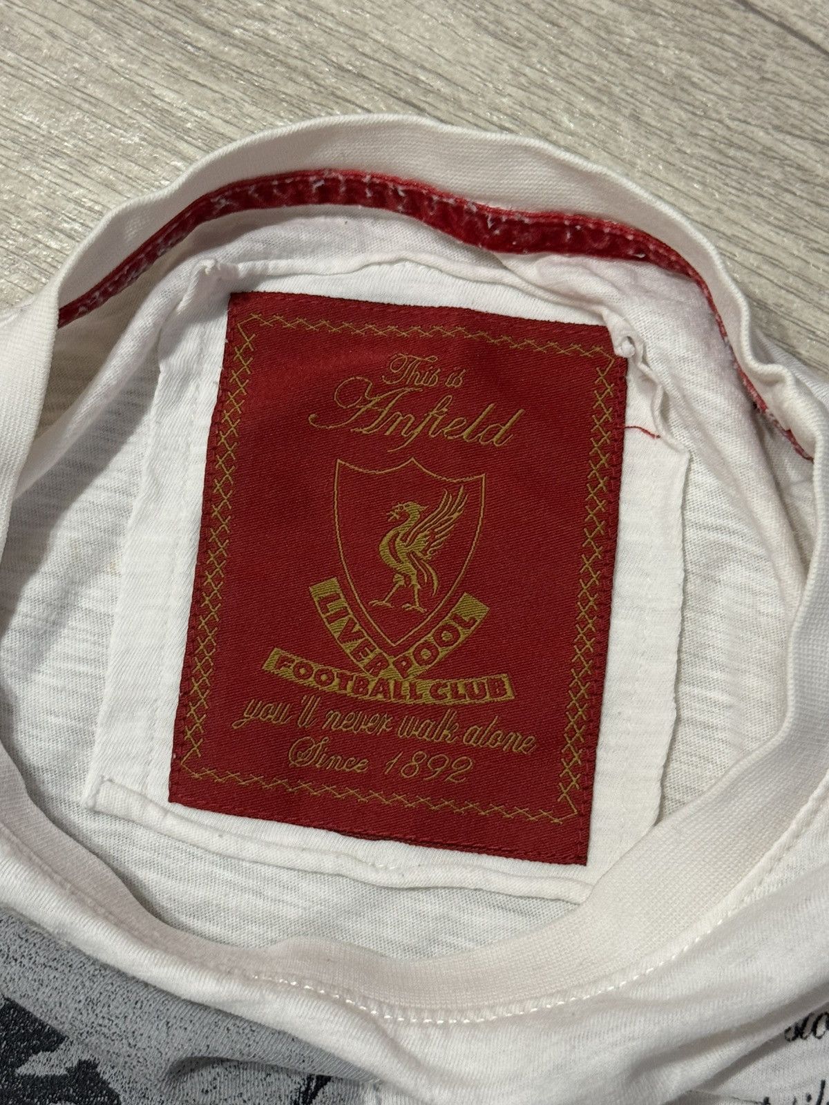 Vintage 🔷Vintage Liverpool Official T-shirt🔷 Size US L / EU 52-54 / 3 - 4 Thumbnail