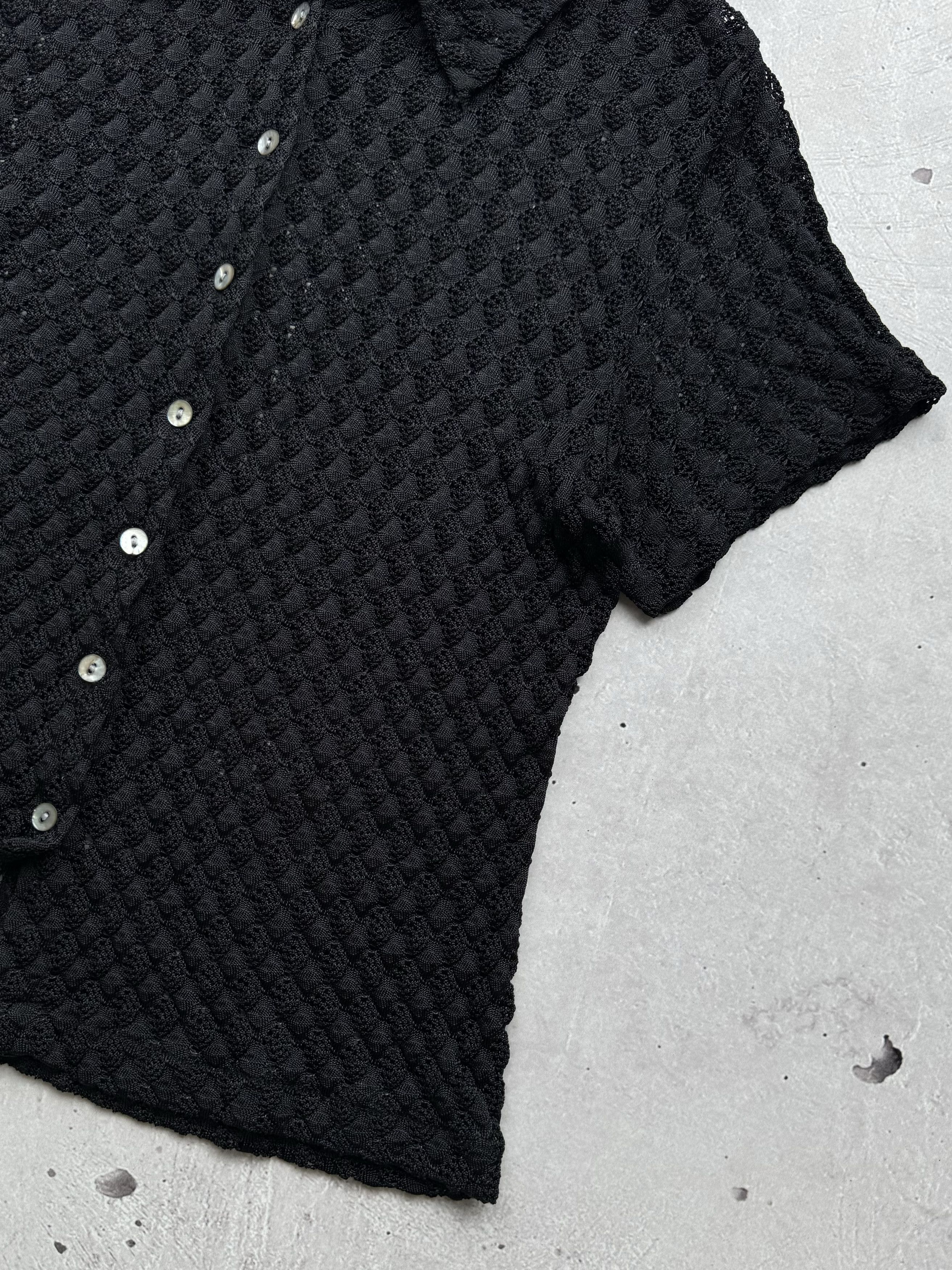Other Vintage Mesh Gothic Shirt Size M / US 6-8 / IT 42-44 - 3 Thumbnail