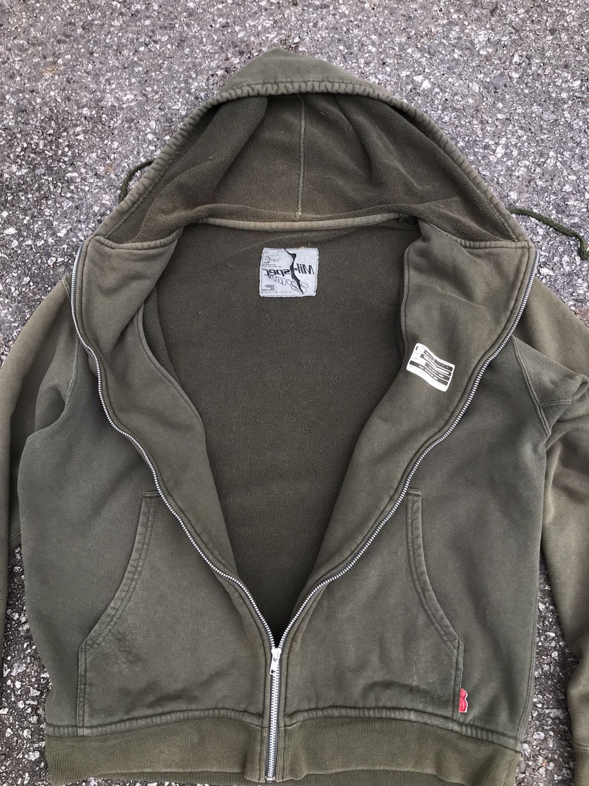 Japanese Brand × Vintage × Wtaps vintage Wtaps mdm mil spec OG hoodie Size US L / EU 52-54 / 3 - 6 Thumbnail