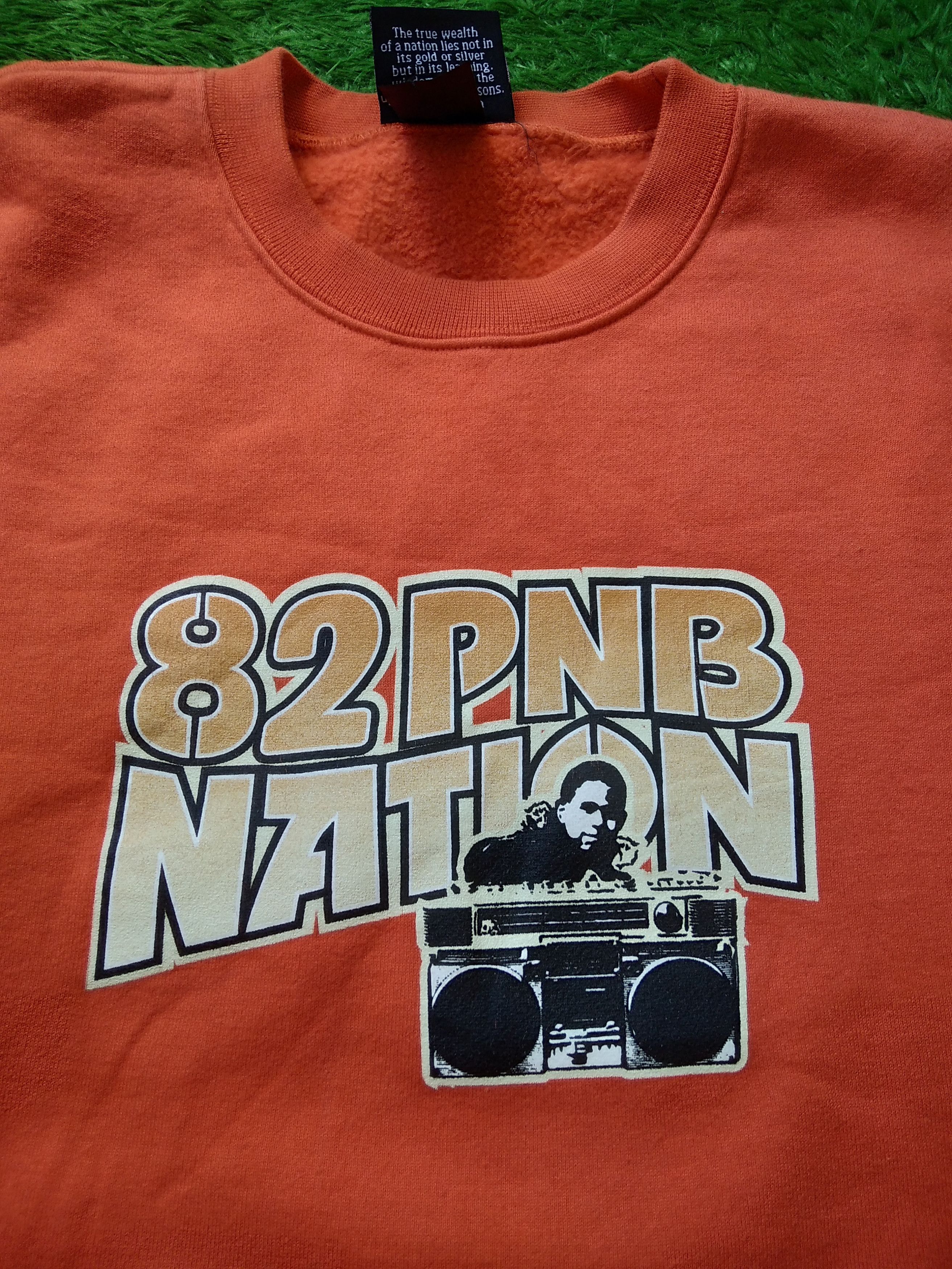 Vintage Vintage PNB Nation Clothing Sweatshirt Size US XL / EU 56 / 4 - 3 Thumbnail