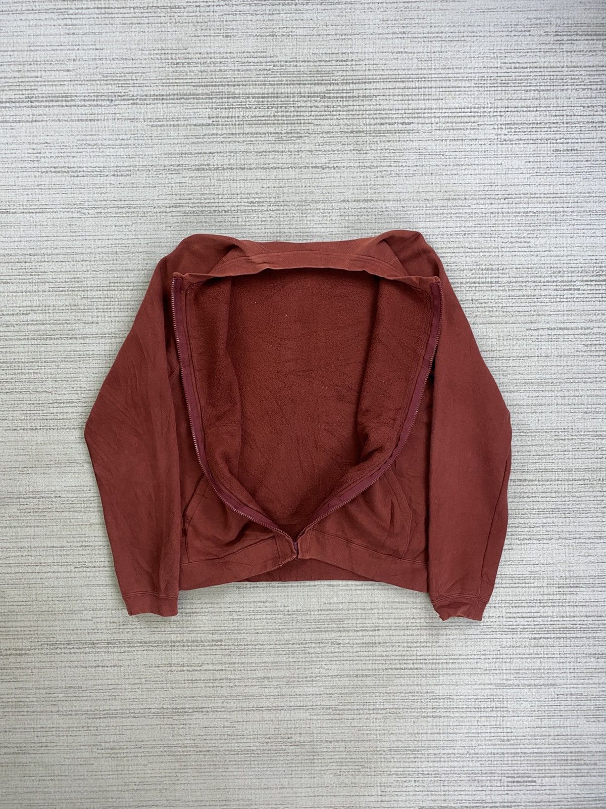 Japanese Brand Vintage Boston Nine Rust Red Zip-Up Front Pockets Jacket Size US M / EU 48-50 / 2 - 5 Thumbnail