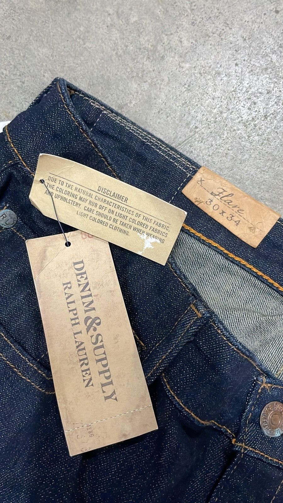 Polo Ralph Lauren × Ralph Lauren Ralph Lauren Denim boocut Cutting Size US 30 / EU 46 - 6 Thumbnail