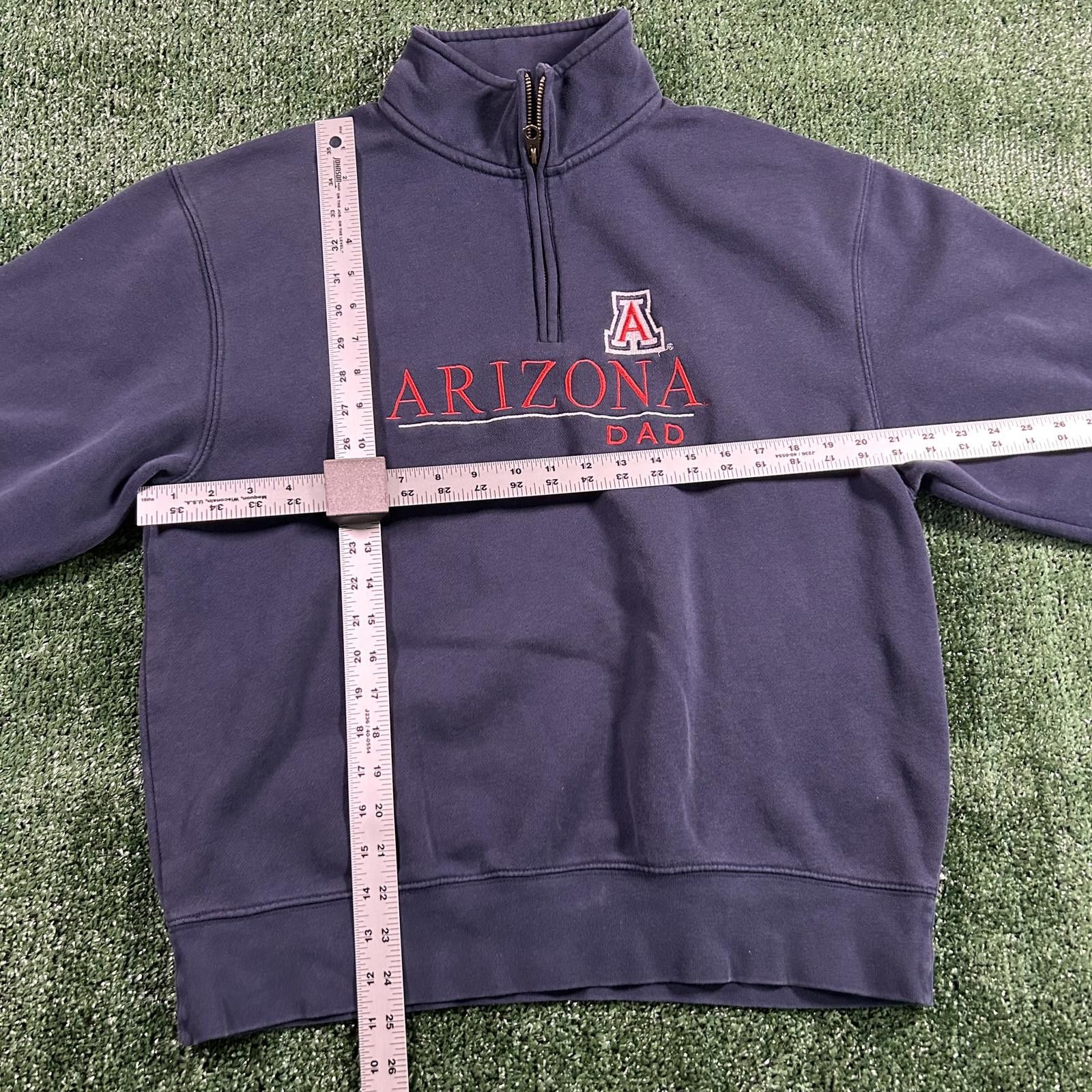 Jansport Jansport navy blue Quarter-Zip U of Arizona. Size L Size US L / EU 52-54 / 3 - 2 Thumbnail