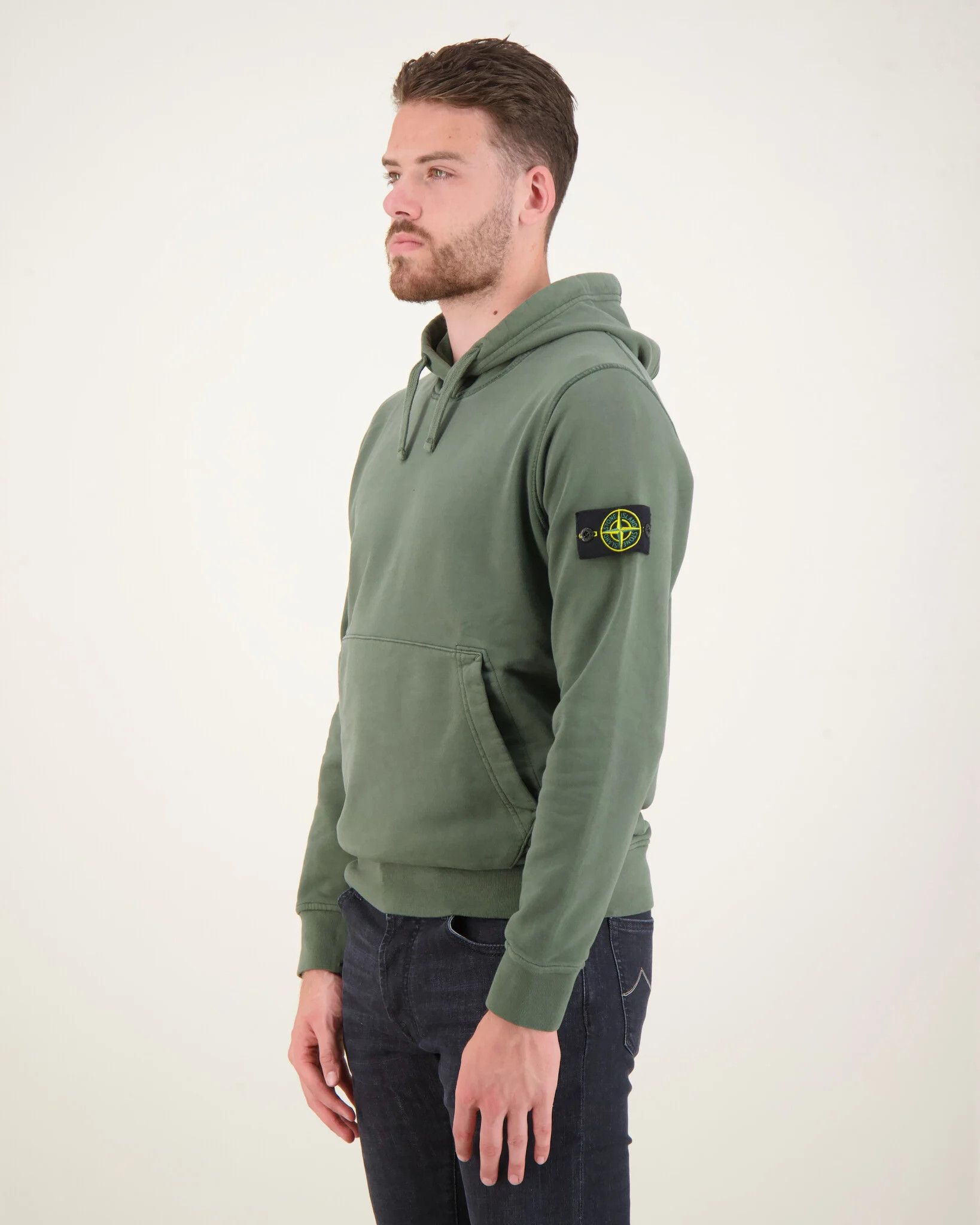 Stone Island o1tko10825 Hoodie in Khaki Size US S / EU 44-46 / 1 - 3 Thumbnail