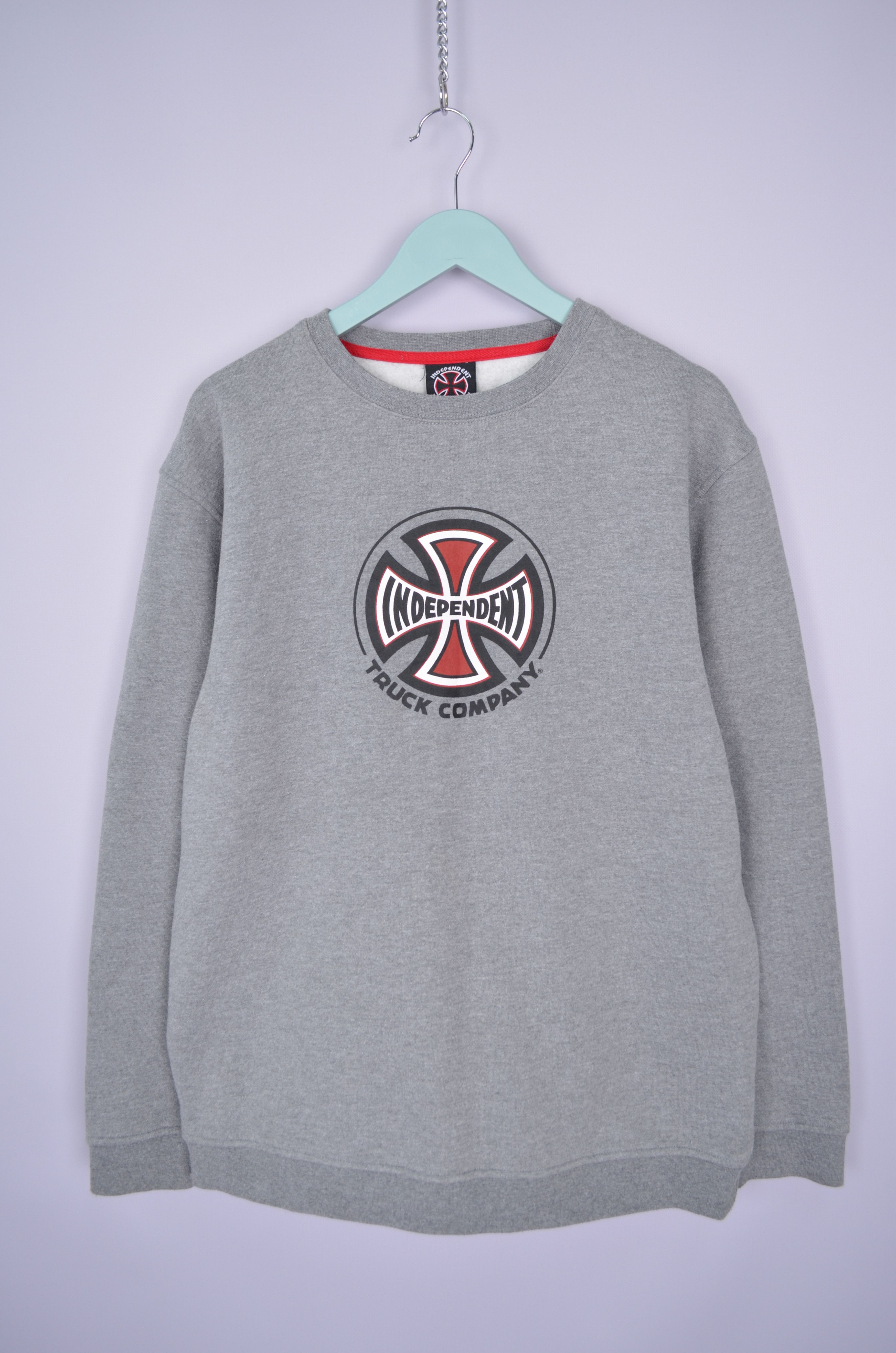 Independent Truck Co. Independent Big Logo Grey Crew Neck Sweatshirt Size L Size US L / EU 52-54 / 3 - 1 Thumbnail