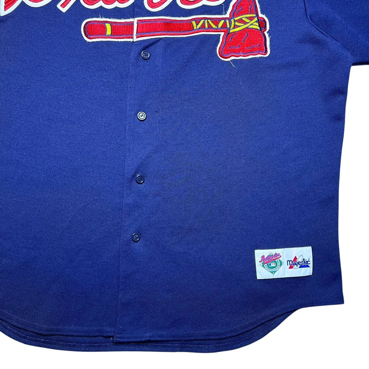 Majestic MLB Atlanta Braves Majestic Diamond Collection Sewn Jersey Size US XL / EU 56 / 4 - 9 Thumbnail