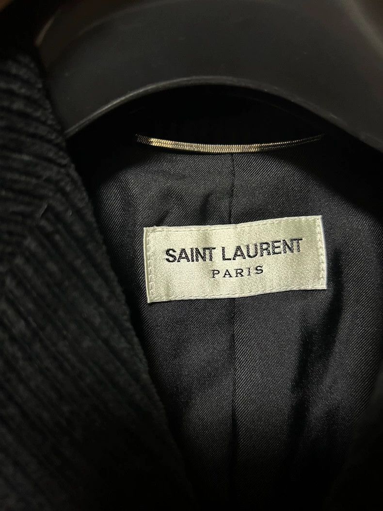 Saint Laurent Paris saint laurent parisBlack Corduroy blazer 2503-Nextarrow Size 44R - 3 Thumbnail