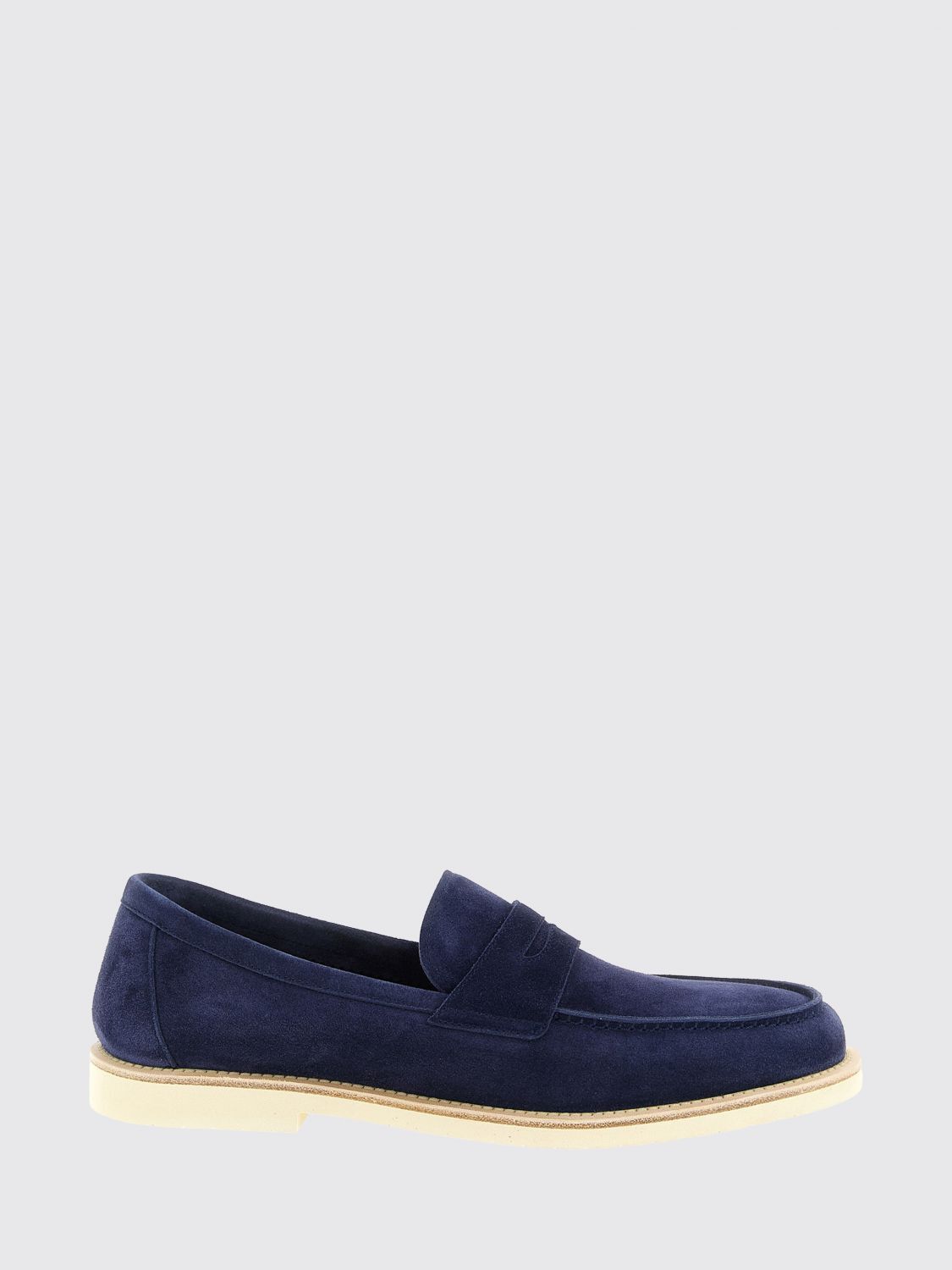 Brunello Cucinelli Brunello Cucinelli Loafers Men Blue Size US 12 / EU 45 - 1 Thumbnail