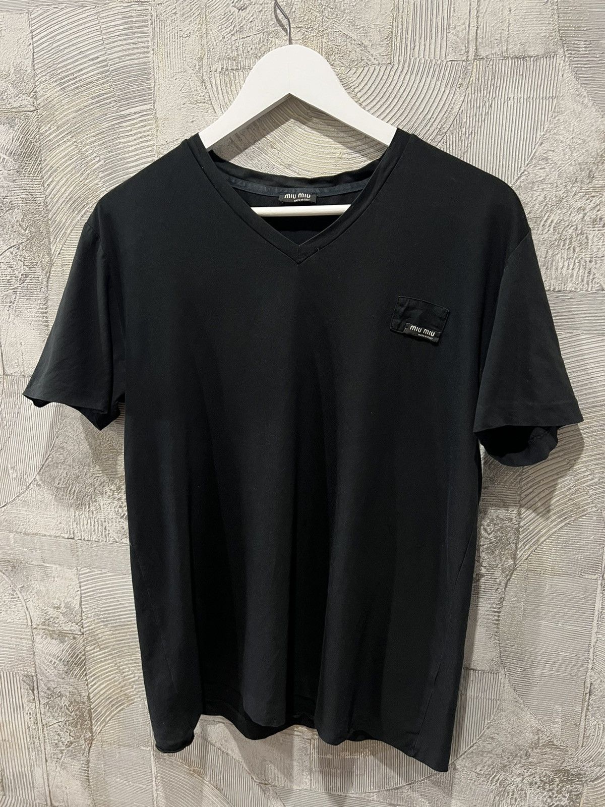 Miu Miu Miu miu vintage T Shirt V neck Size M / US 6-8 / IT 42-44 - 1 Thumbnail