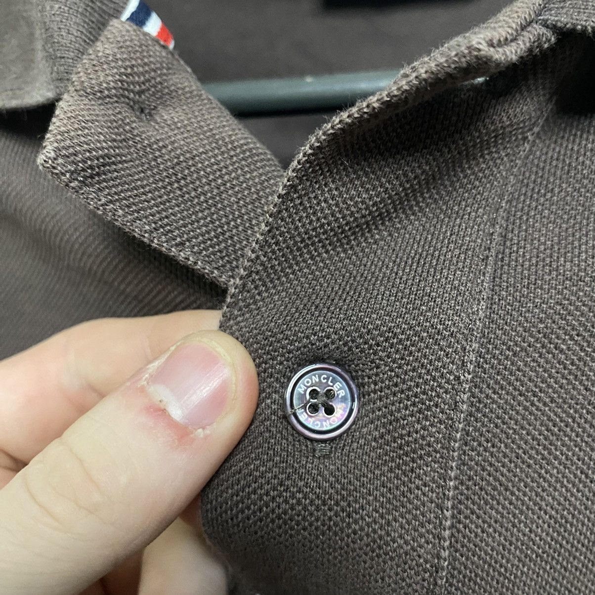 Moncler Moncler Polo Long Sleeve Size US S / EU 44-46 / 1 - 7 Thumbnail