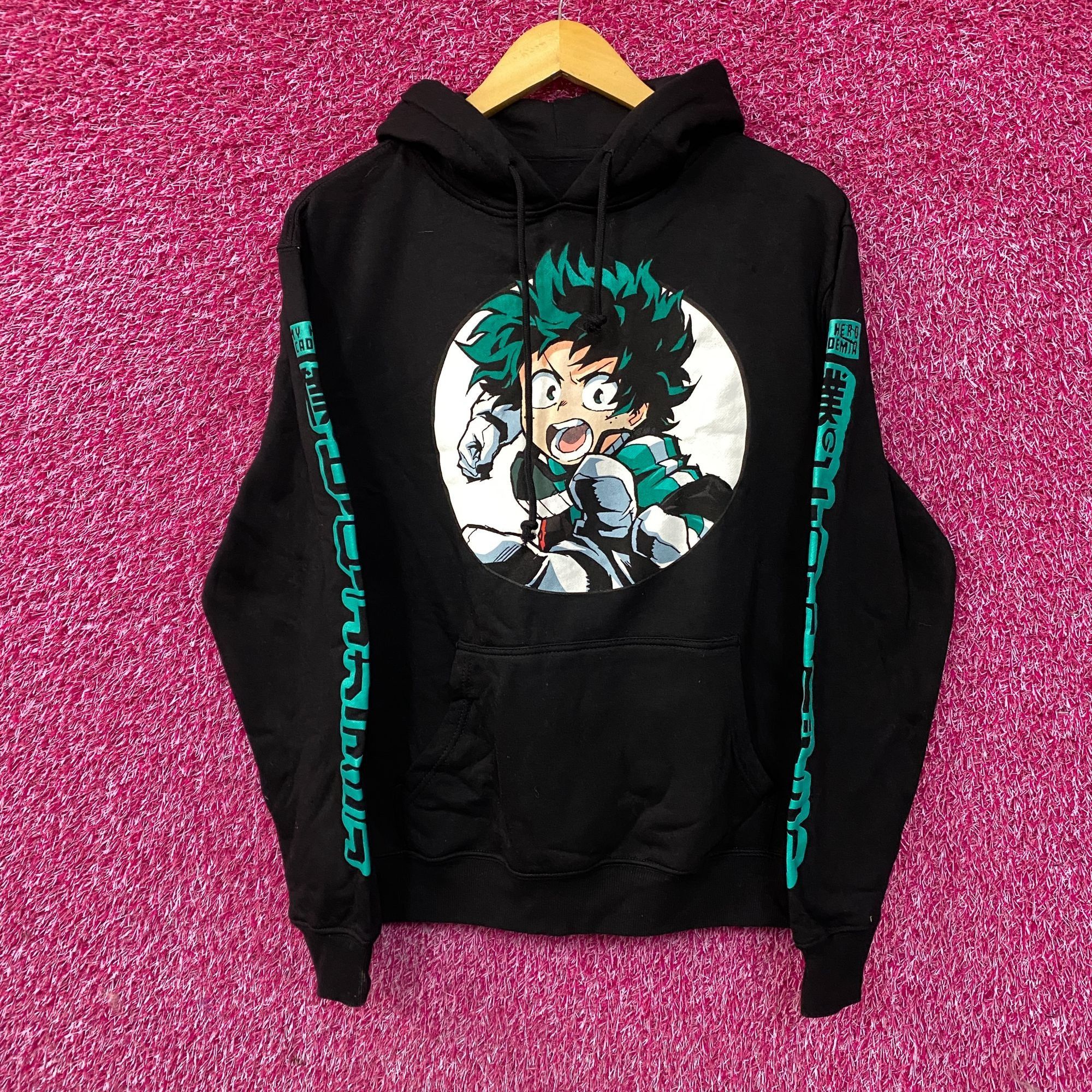 Anime My Hero Academia Izuku Midoriya "Deku" Graphic Hoodie Medium Size US M / EU 48-50 / 2 - 1 Thumbnail