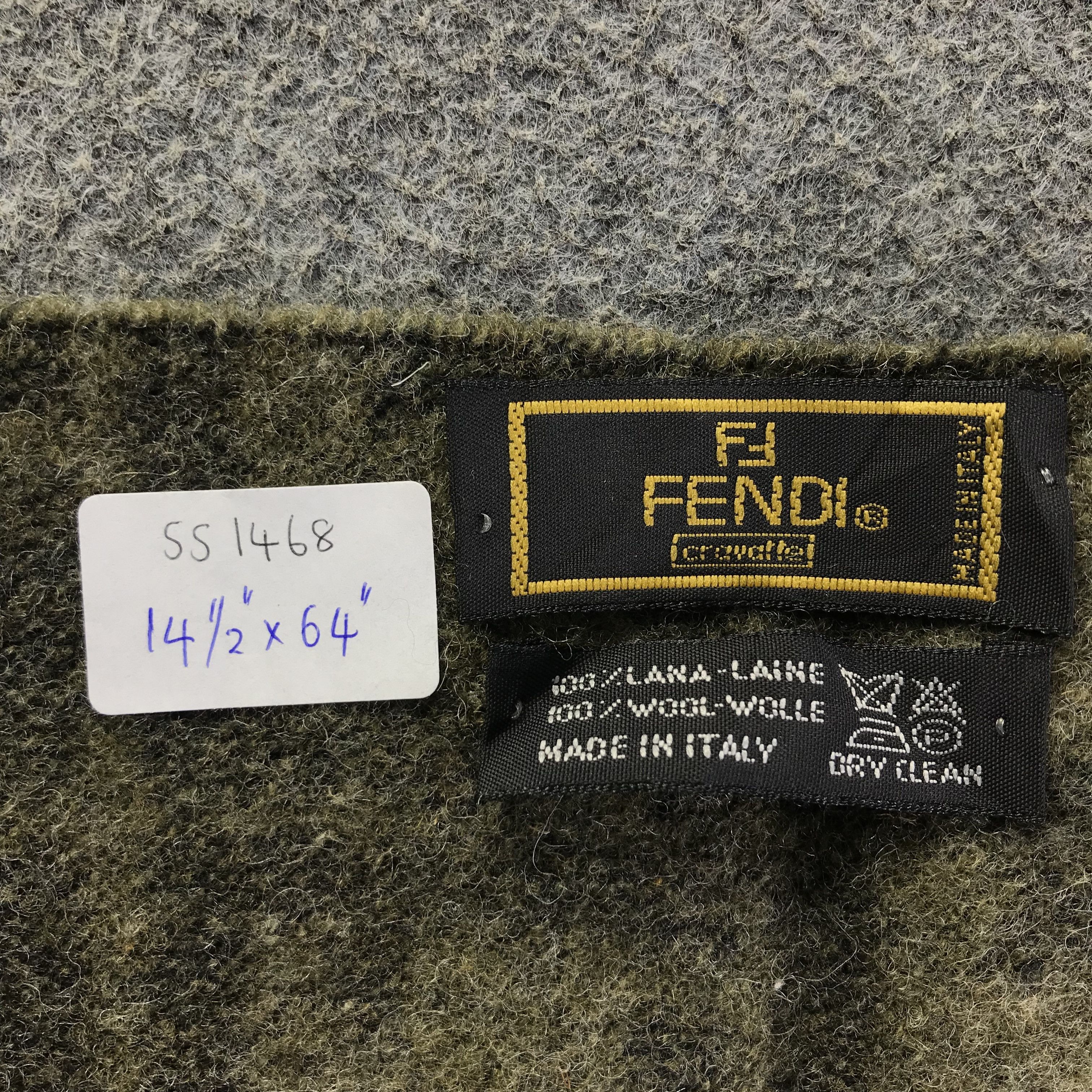 Fendi Fendi Scarf / Muffler / Neckwear SS1468 Size ONE SIZE - 6 Thumbnail