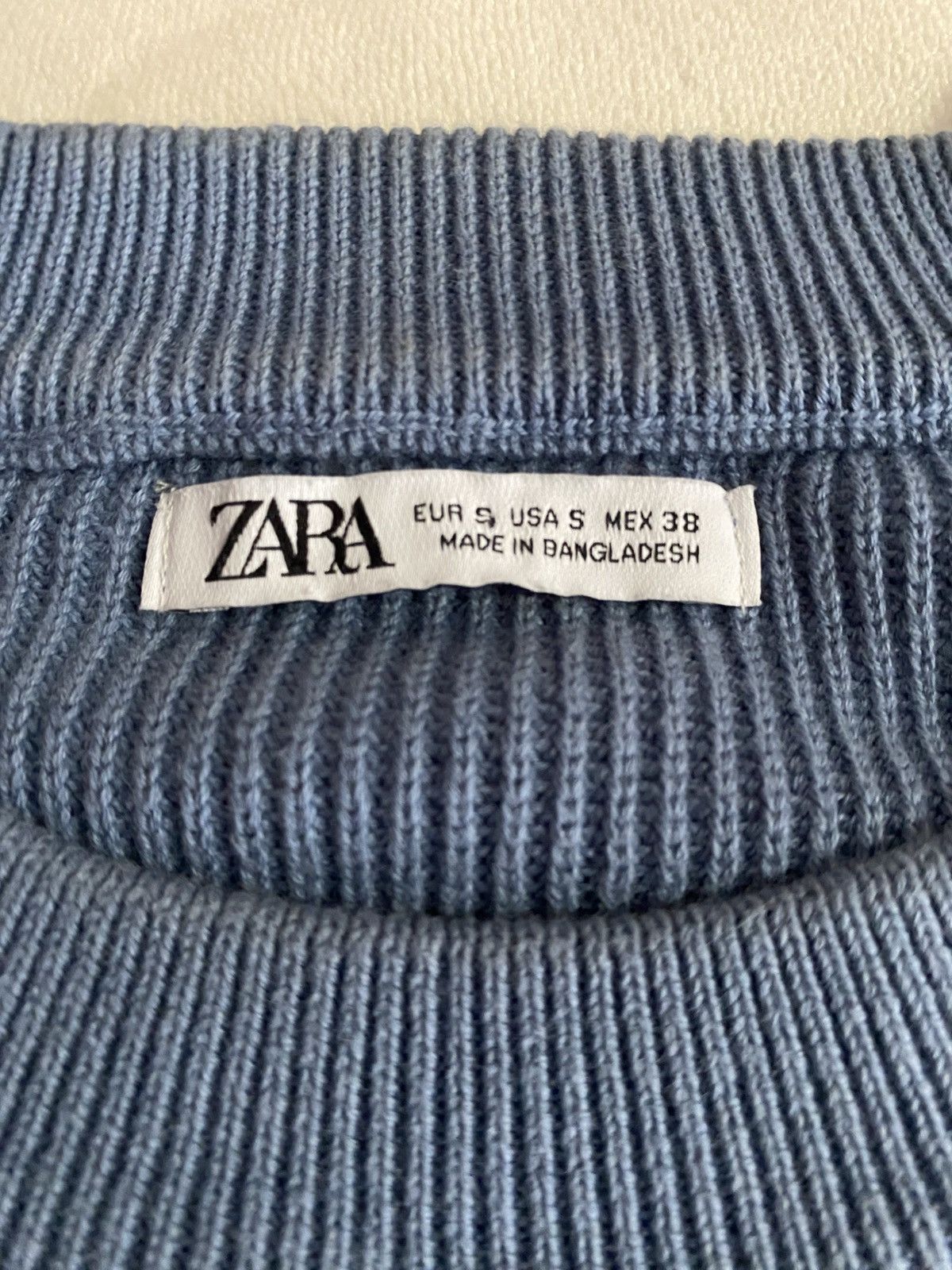 Zara Zara Blue Sweater Size US S / EU 44-46 / 1 - 2 Thumbnail