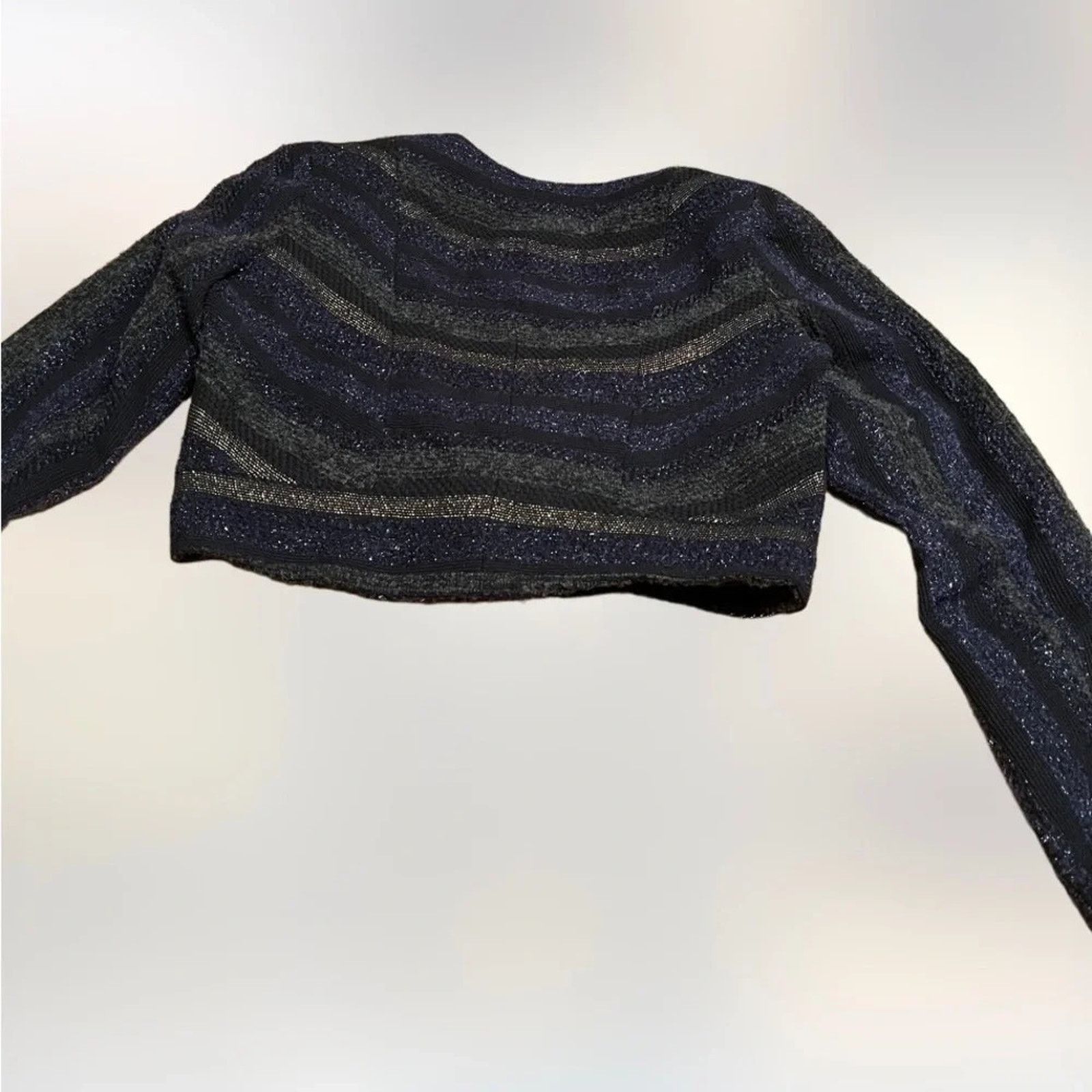 Rebecca Minkoff Rebecca Minkoff Delaney wool/silk blend jacket, size large Size L / US 10 / IT 46 - 3 Thumbnail