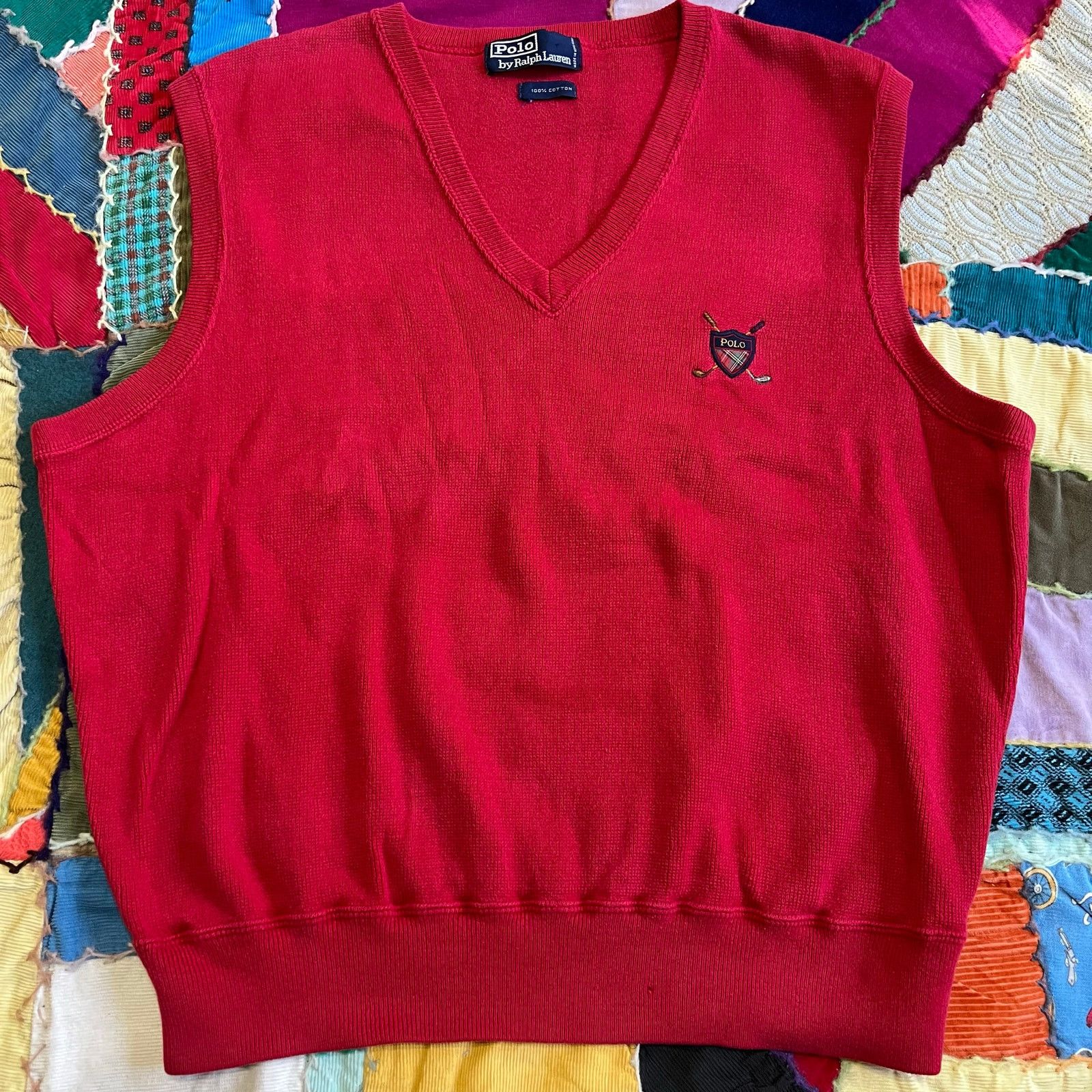 Polo Ralph Lauren Polo Ralph Lauren Red Vest Large Size US L / EU 52-54 / 3 - 1 Thumbnail