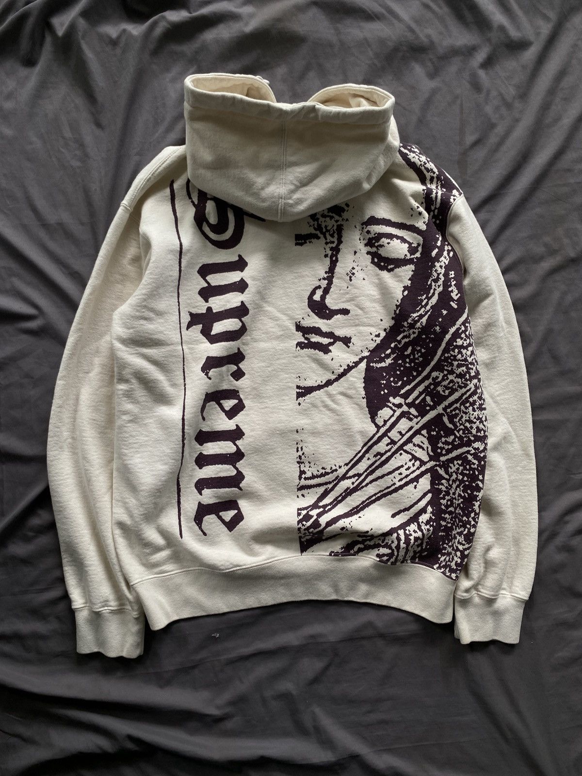 Supreme Supreme Jesus and Mary Hooded Sweatshirt FW18 | Grailed