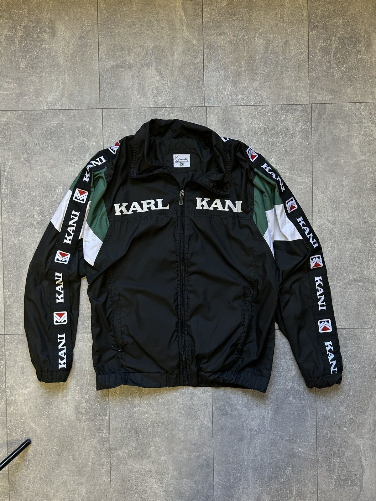 Karl Kani × Vintage Mens Vintage Karl Kani track jacket Olympic y2k rare Size US S / EU 44-46 / 1 - 1 Thumbnail