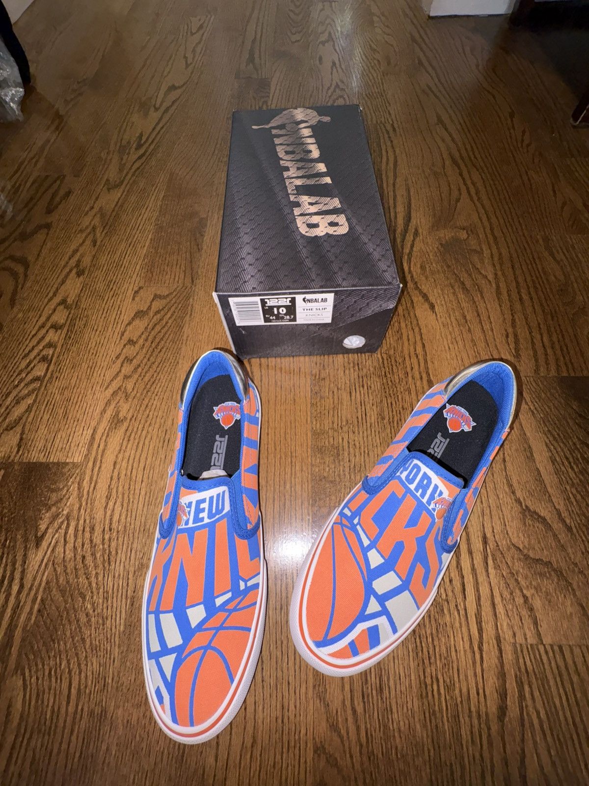 Other NY Knicks Canvas Slip-On Mens Shoes Size US 10 / EU 43 - 6 Thumbnail