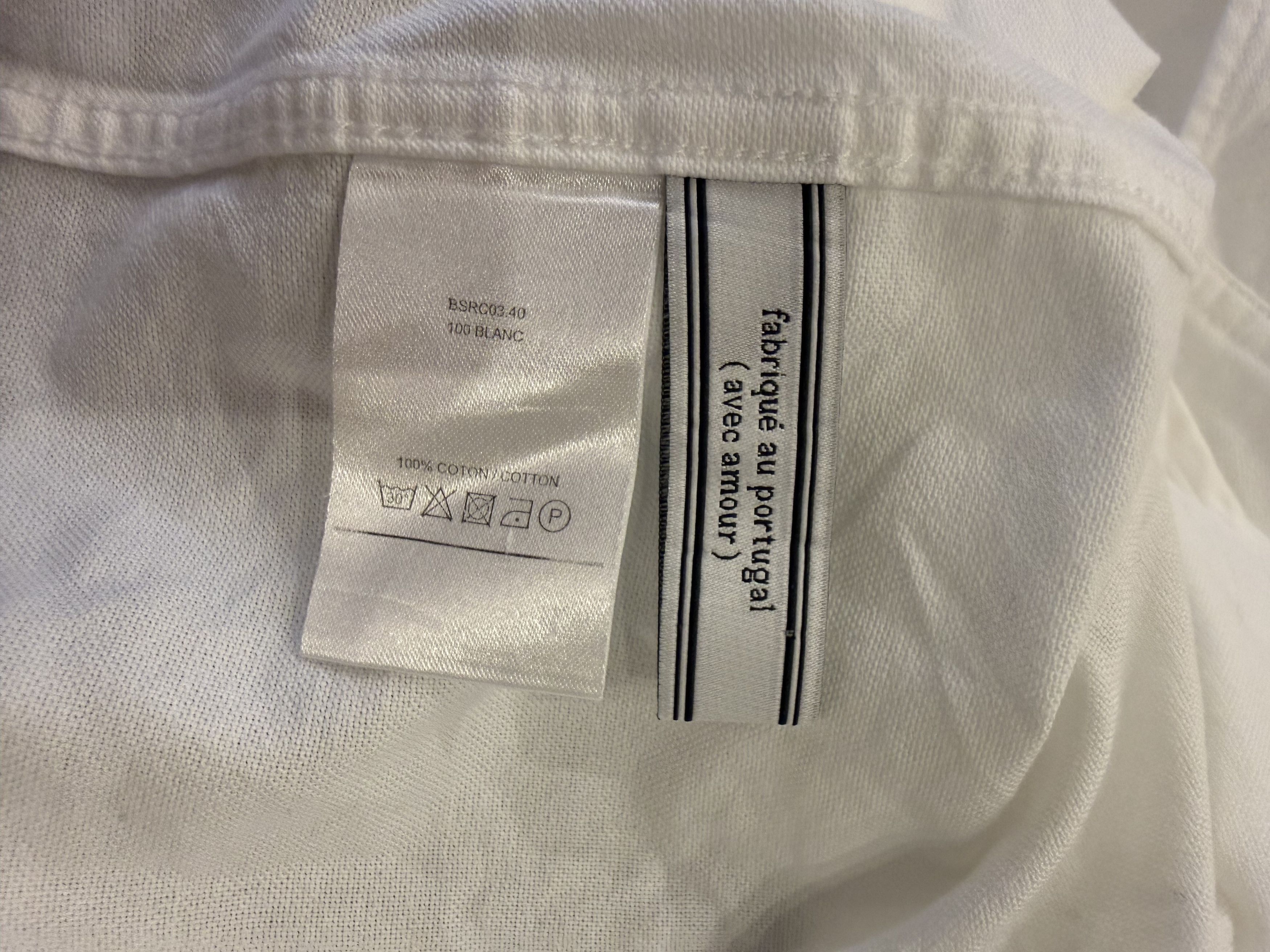 AMI AMI Paris White Oxford Button Down Shirt Size 40 Size US M / EU 48-50 / 2 - 3 Thumbnail