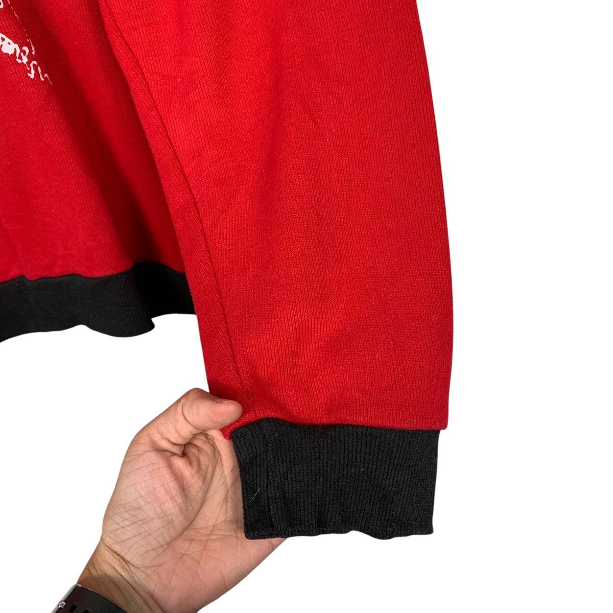 Japanese Brand Japanese Brand Red Crewneck Sweatshirt Size US M / EU 48-50 / 2 - 9 Thumbnail