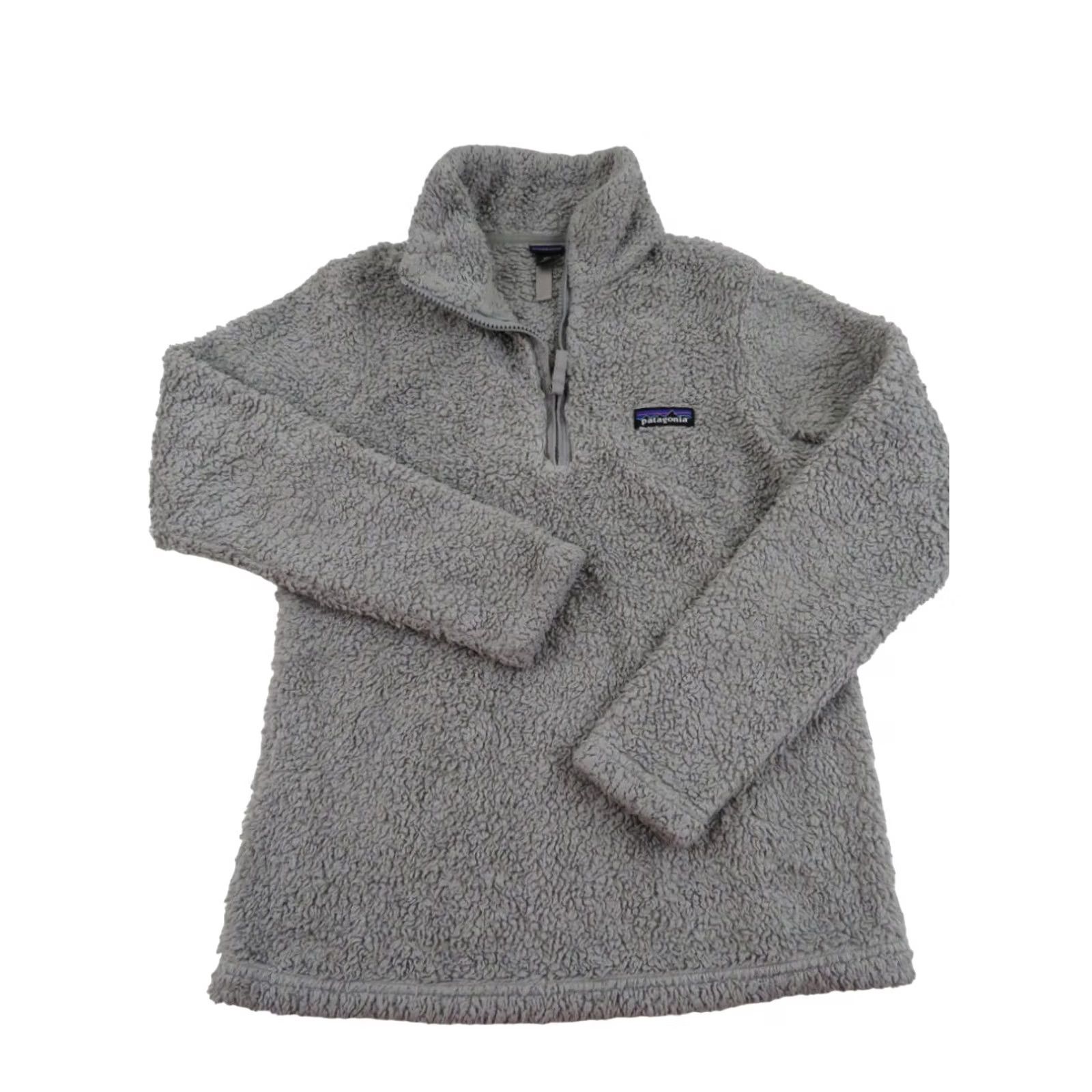 Patagonia Patagonia Los Gatos Fleece Pullover Women’s XS Gray Deep Pile Sherpa Jacket Coat Size XS / US 0-2 / IT 36-38 - 2 Thumbnail