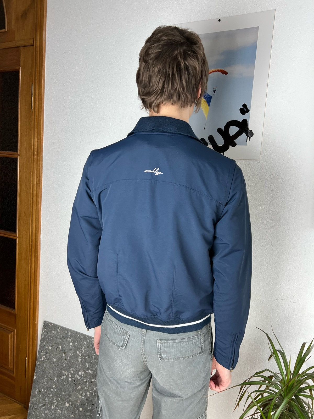 Oakley × Vintage Vintage 90s OAKLEY Jacket Y2K lightweight bomber Size US S / EU 44-46 / 1 - 11 Thumbnail