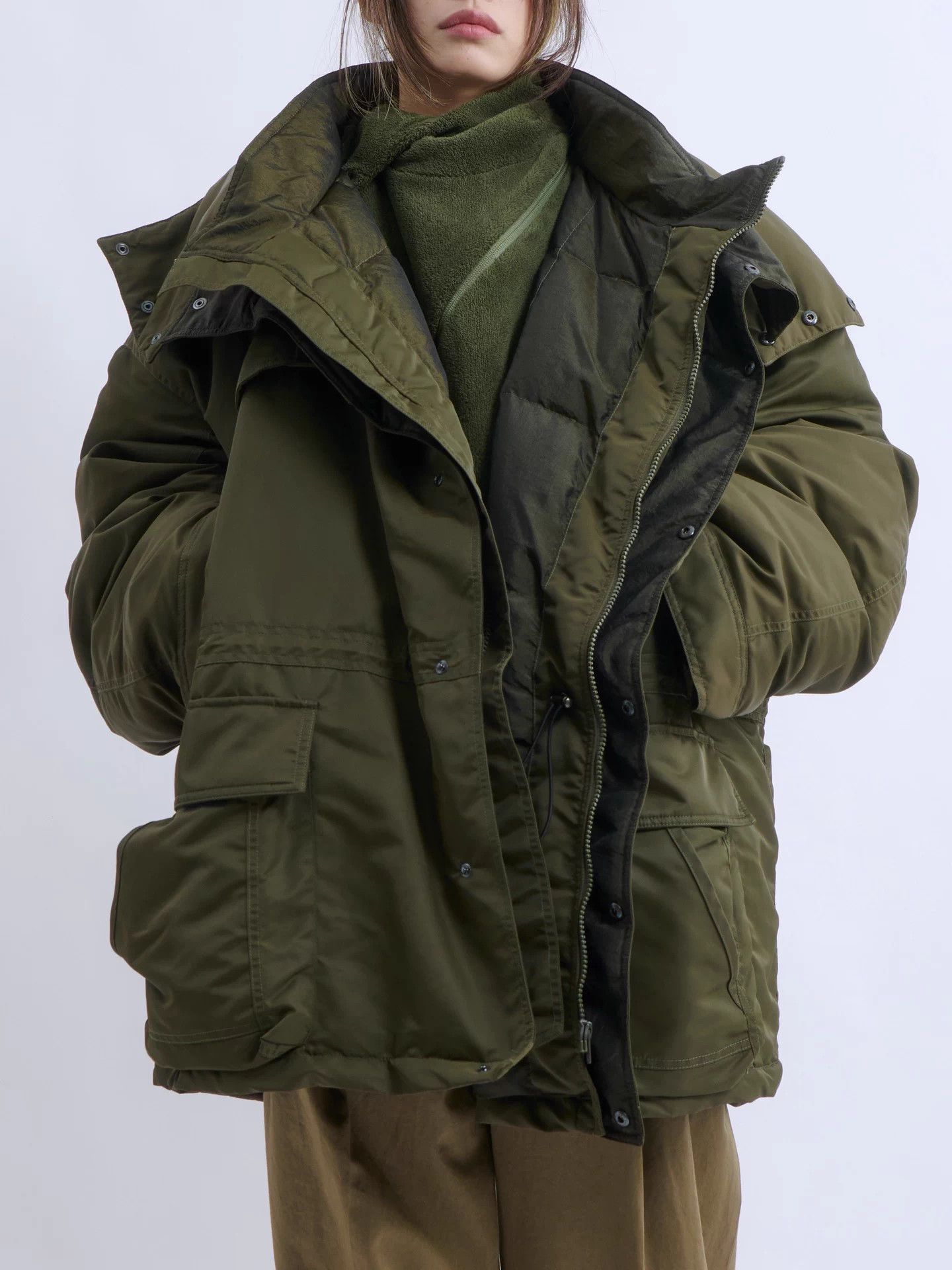 Hed Mayner HED MAYNER 23FW Oversized Military Down Parka S Size US S / EU 44-46 / 1 - 1 Thumbnail