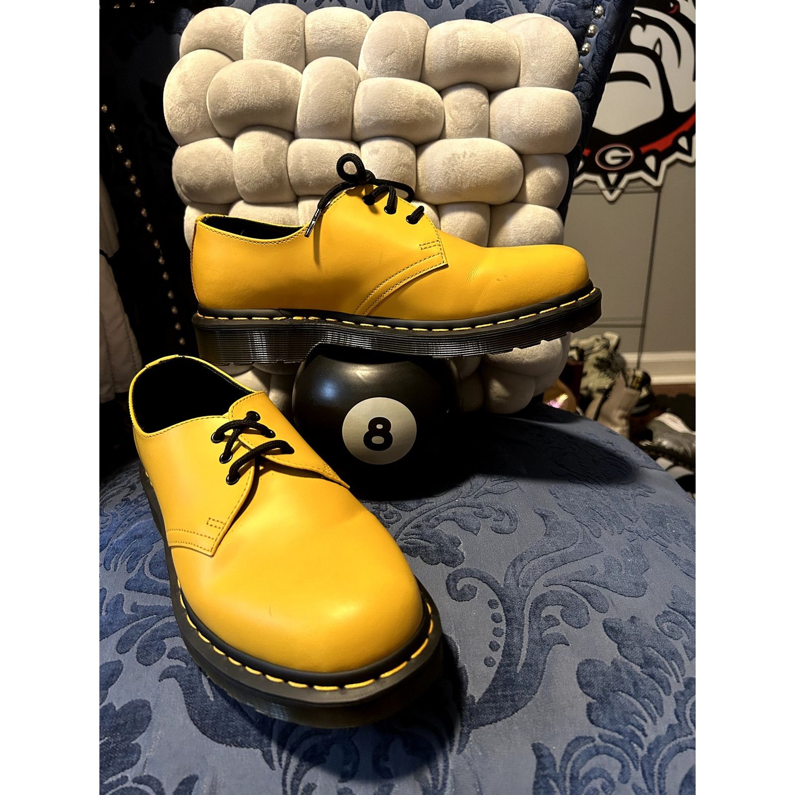 Dr. Martens Dr Martens 1461 Yellow Oxfords size 8/EU 39 Size US 8 / IT 38 - 1 Thumbnail