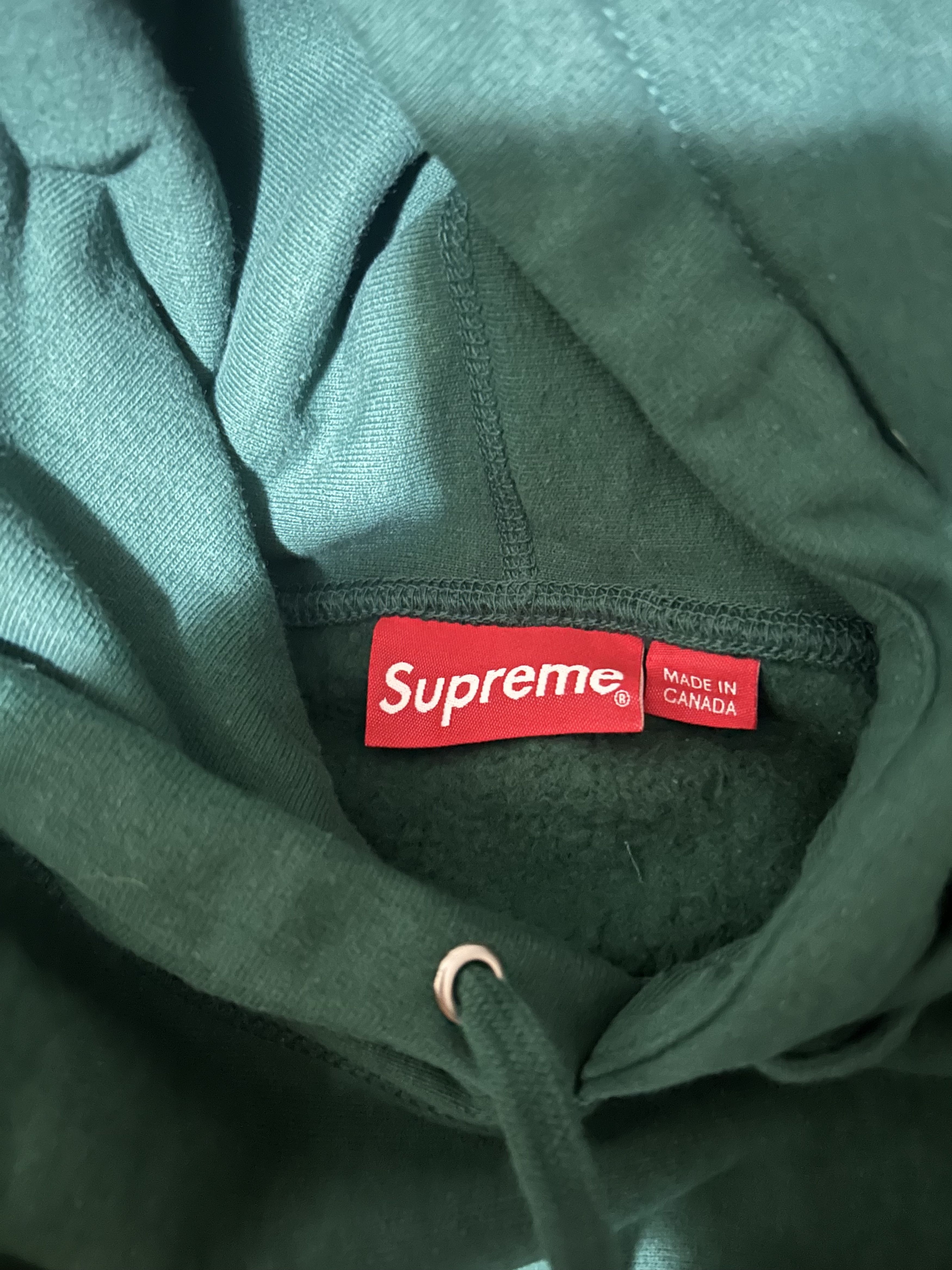 Supreme Supreme Pearl Logo Green Hooded Sweatshirt Size US L / EU 52-54 / 3 - 3 Thumbnail