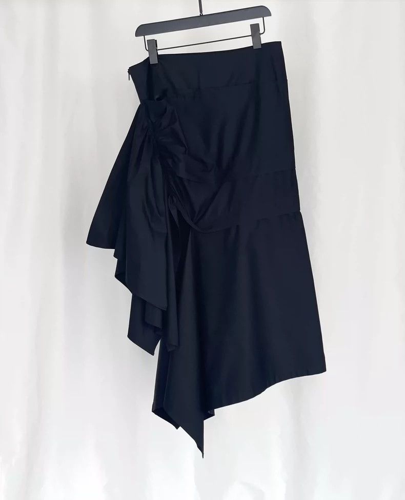 Yohji Yamamoto yohji yamamoto2018 FW Asymmetric Multilayer Pleated Puffy S Size 25" / US 0 / IT 36 - 6 Thumbnail