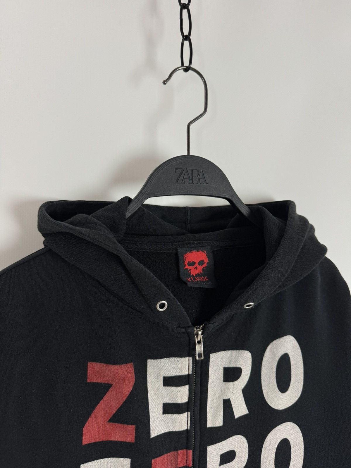Vintage Y2K Vintage Zero Zip Hoodie Made in USA Size US XL / EU 56 / 4 - 5 Thumbnail