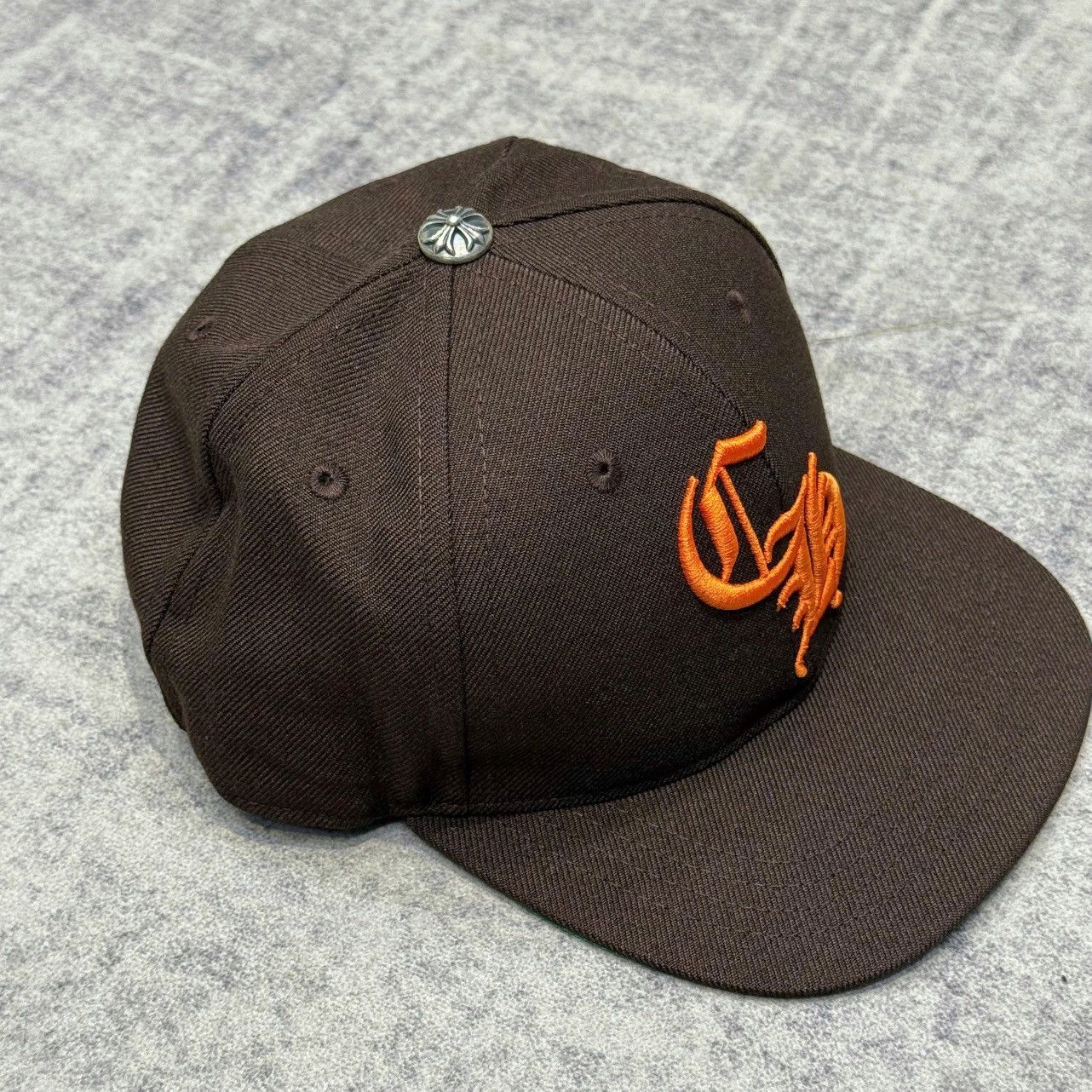 Chrome Hearts Chrome Hearts On Field Trucker Hat CH Brown/Orange Size ONE SIZE - 2 Thumbnail