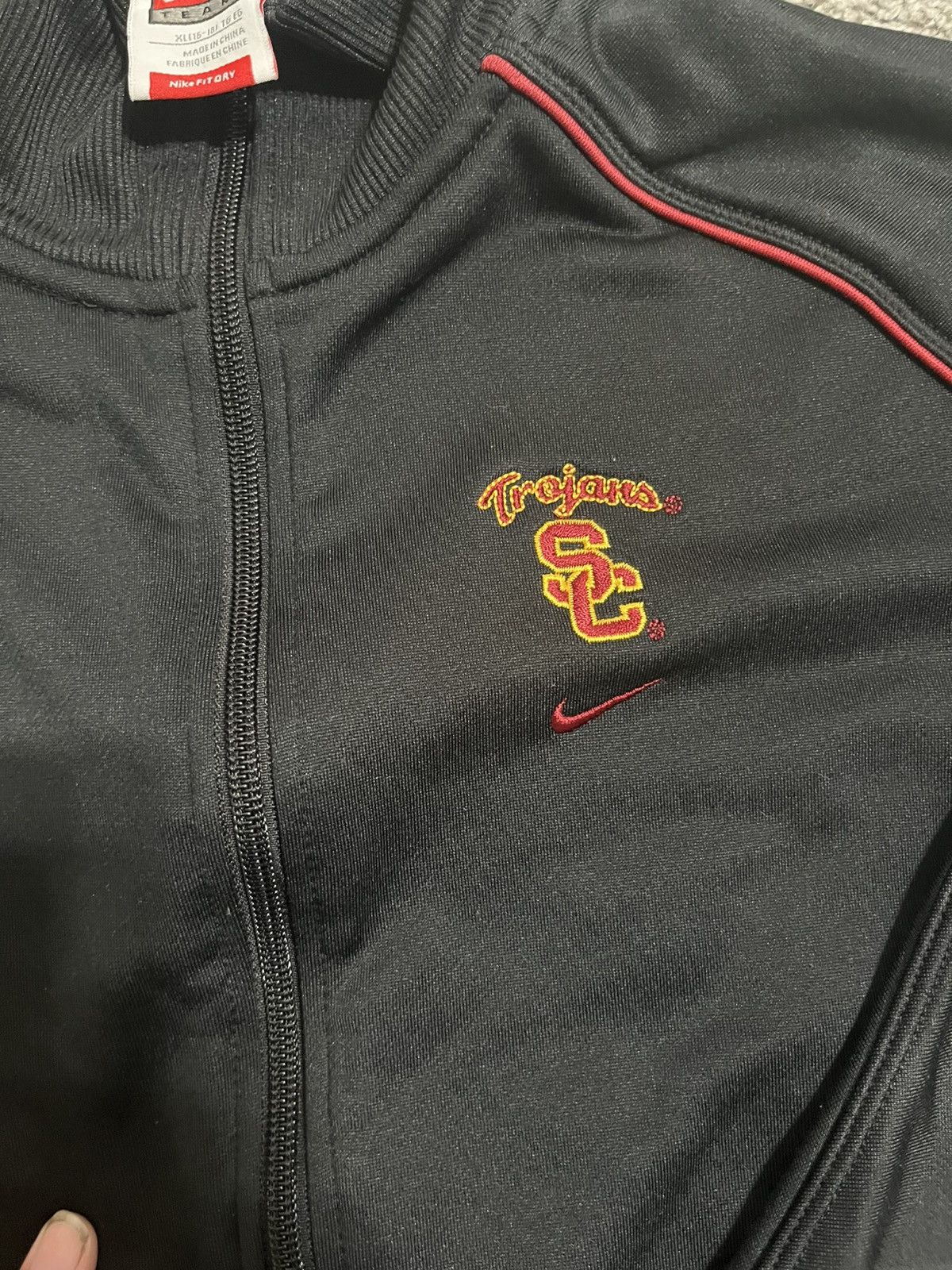 Nike Nike vintage trojans team tag size xl/m Size L / US 10 / IT 46 - 2 Thumbnail