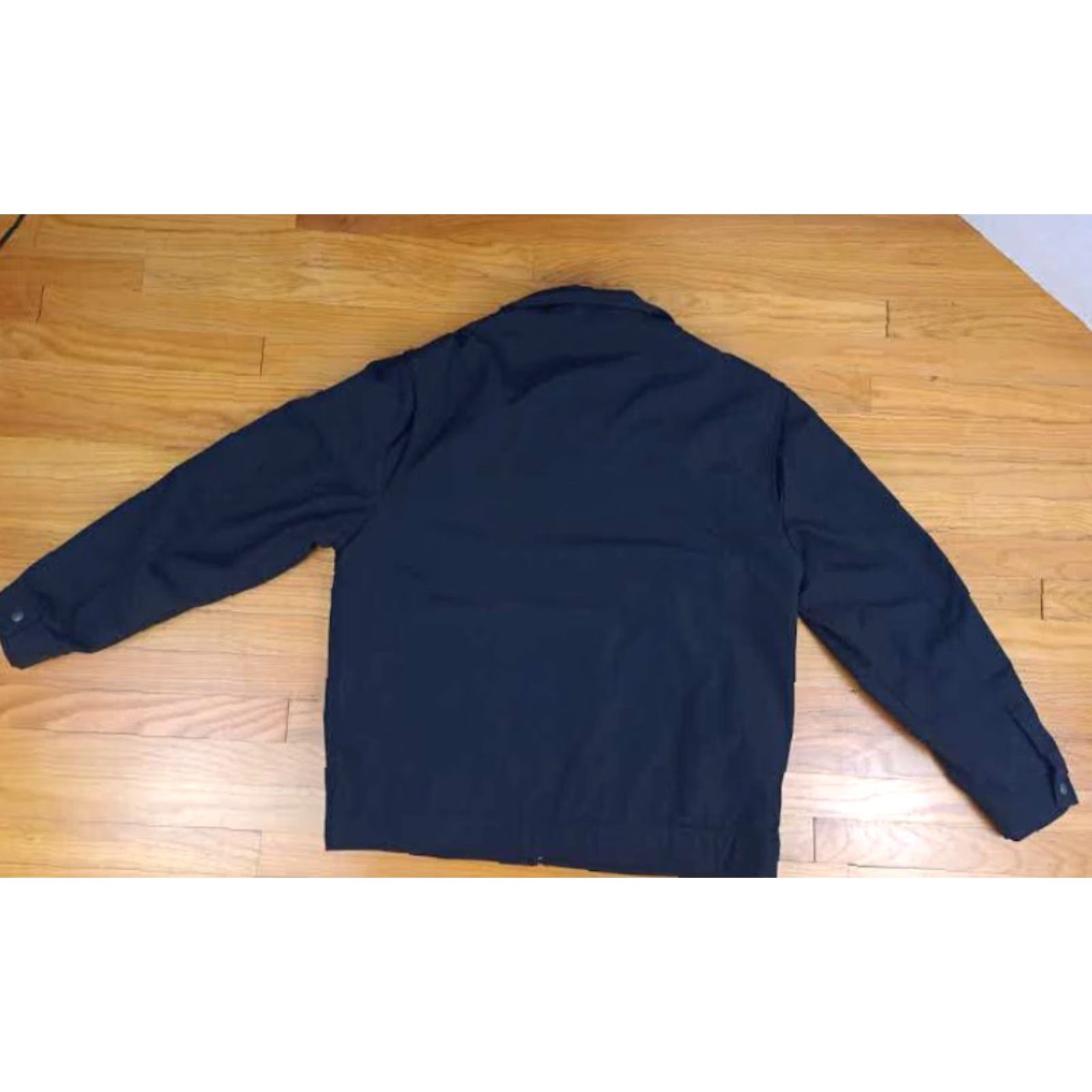 Gap Gap Jacket Bomber Jacket Men XL Navy Lightly Insulated Pockets Zip Spring Canvas Cotton-Nylon Classic Casual Fashion Size US XL / EU 56 / 4 - 7 Thumbnail