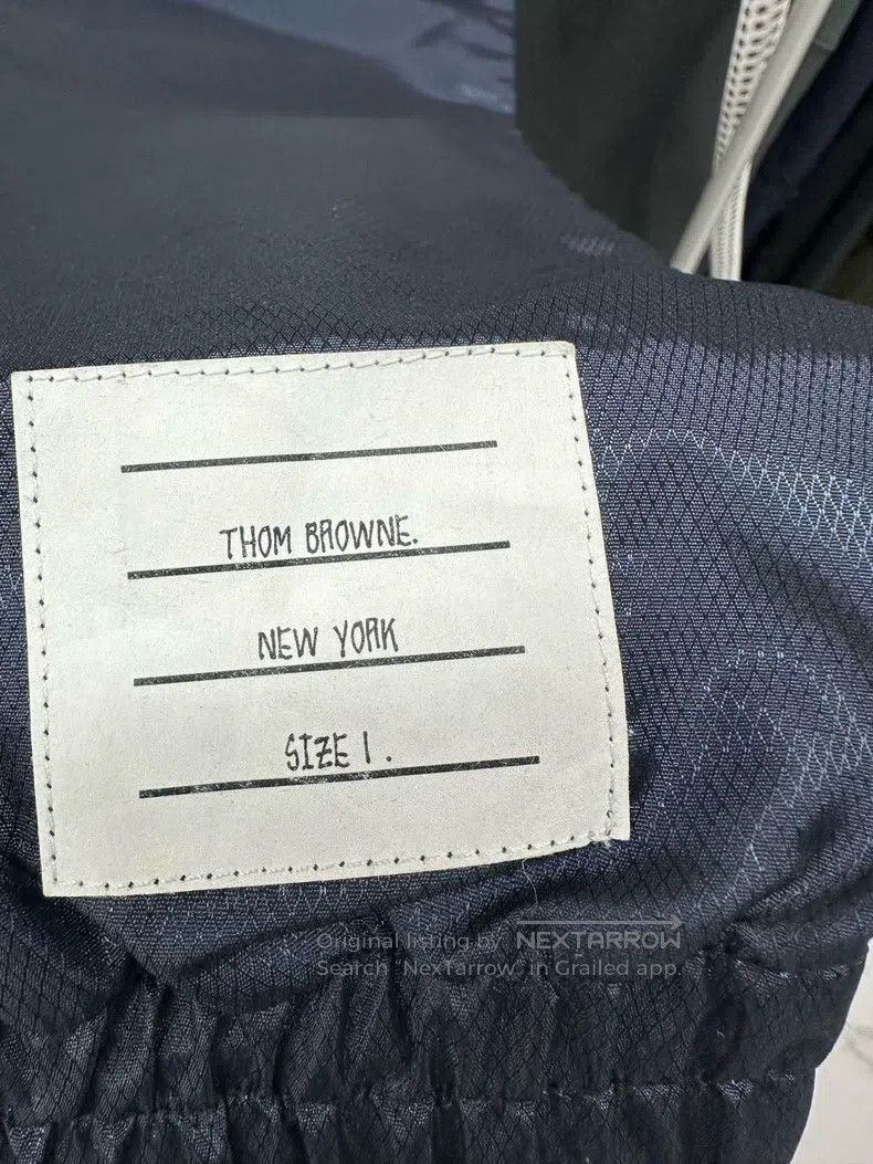 Thom Browne Thom Browne size 1 Printed nylon trousers Size US 39 - 6 Thumbnail