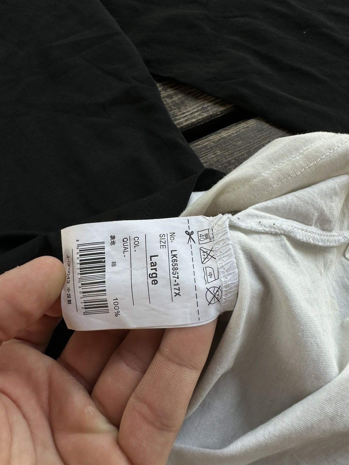 Vintage Marcelo Burlon Long Sleeve Black L Rare