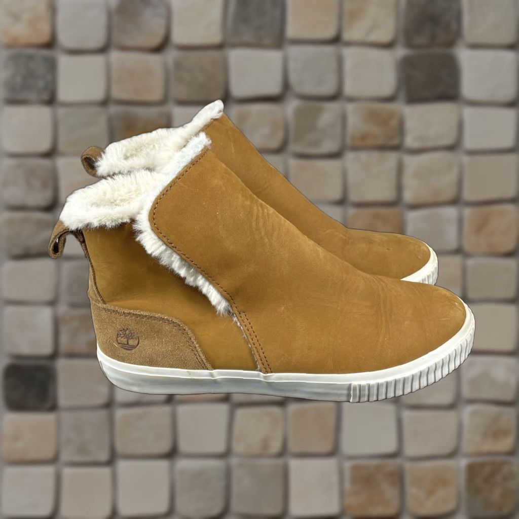 VINTAGE Timberland Skyla Bay Women's Ankle Boots Size Brown