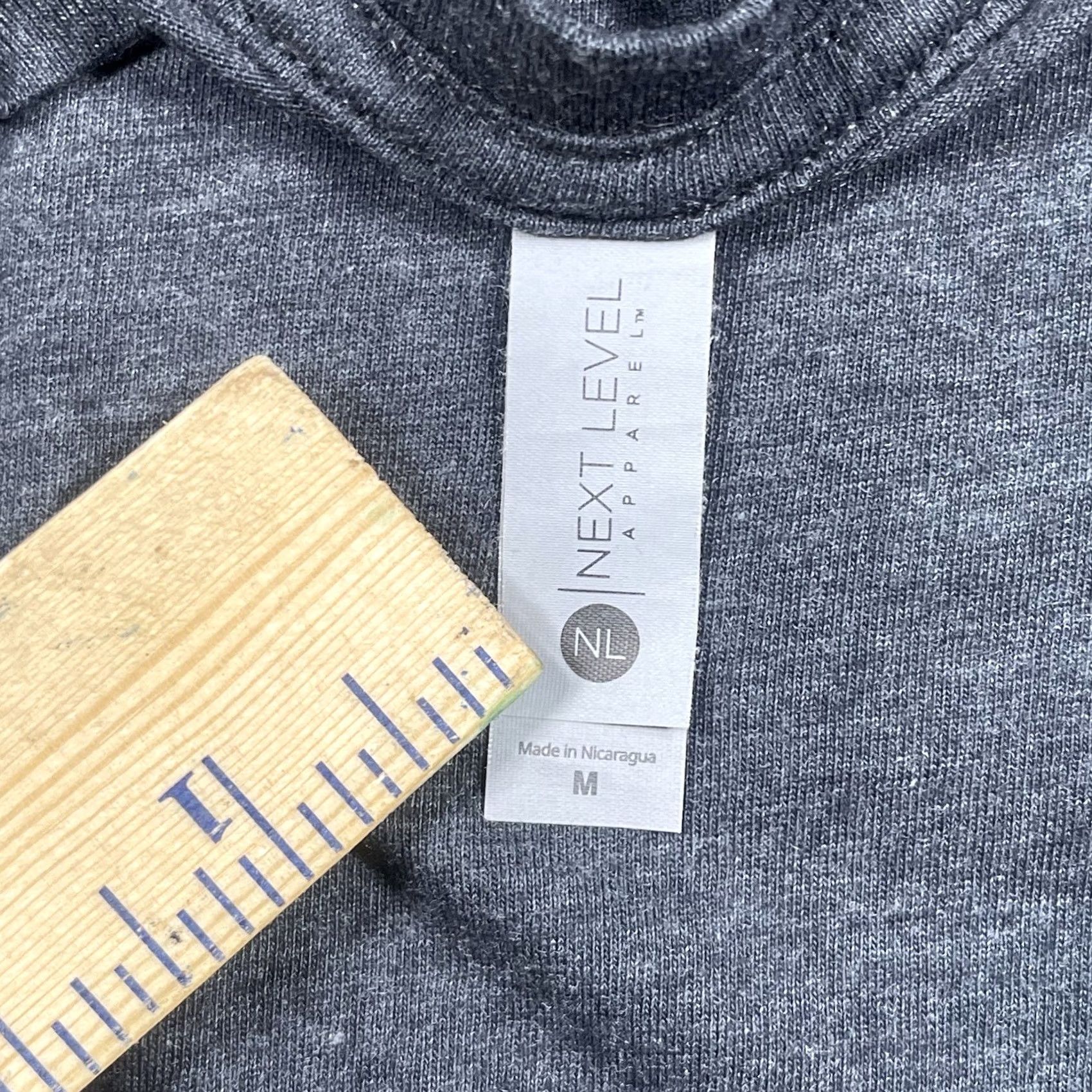 Next Level Next Level T-Shirt Mens M Medium Gray CrewNeck Pye Road Meadworks Trailblazer Size US M / EU 48-50 / 2 - 7 Thumbnail