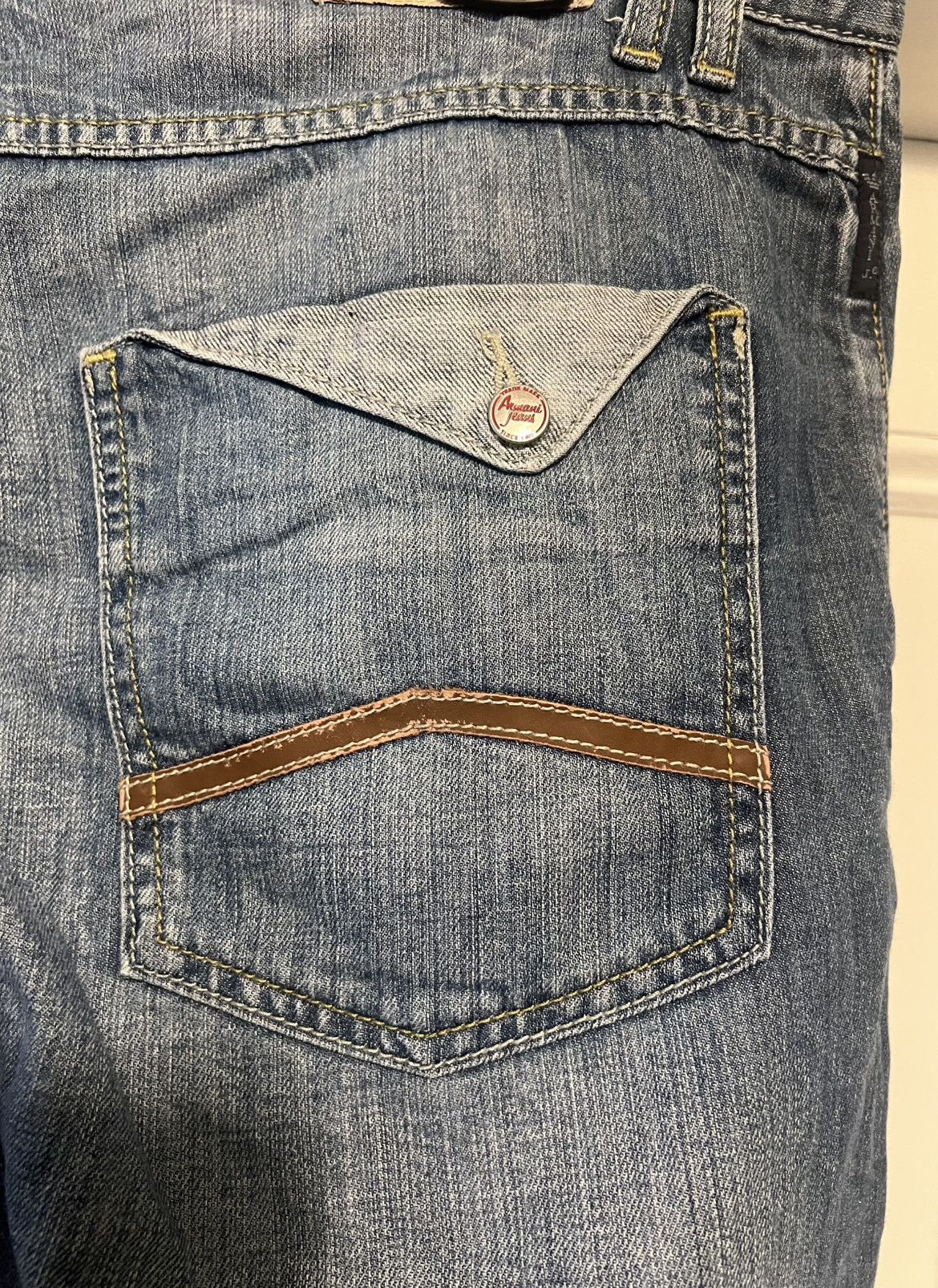 Armani Authentic Armani Jeans 100% Cotton Denim Jeans Size 38 US Size US 38 / EU 54 - 8 Thumbnail