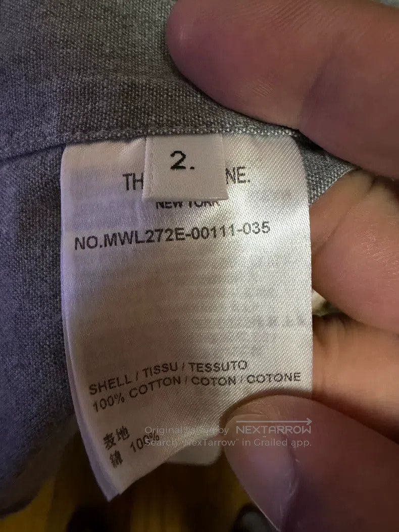 Thom Browne Thom Browne Flannel casual long sleeve shirt Size US M / EU 48-50 / 2 - 4 Thumbnail
