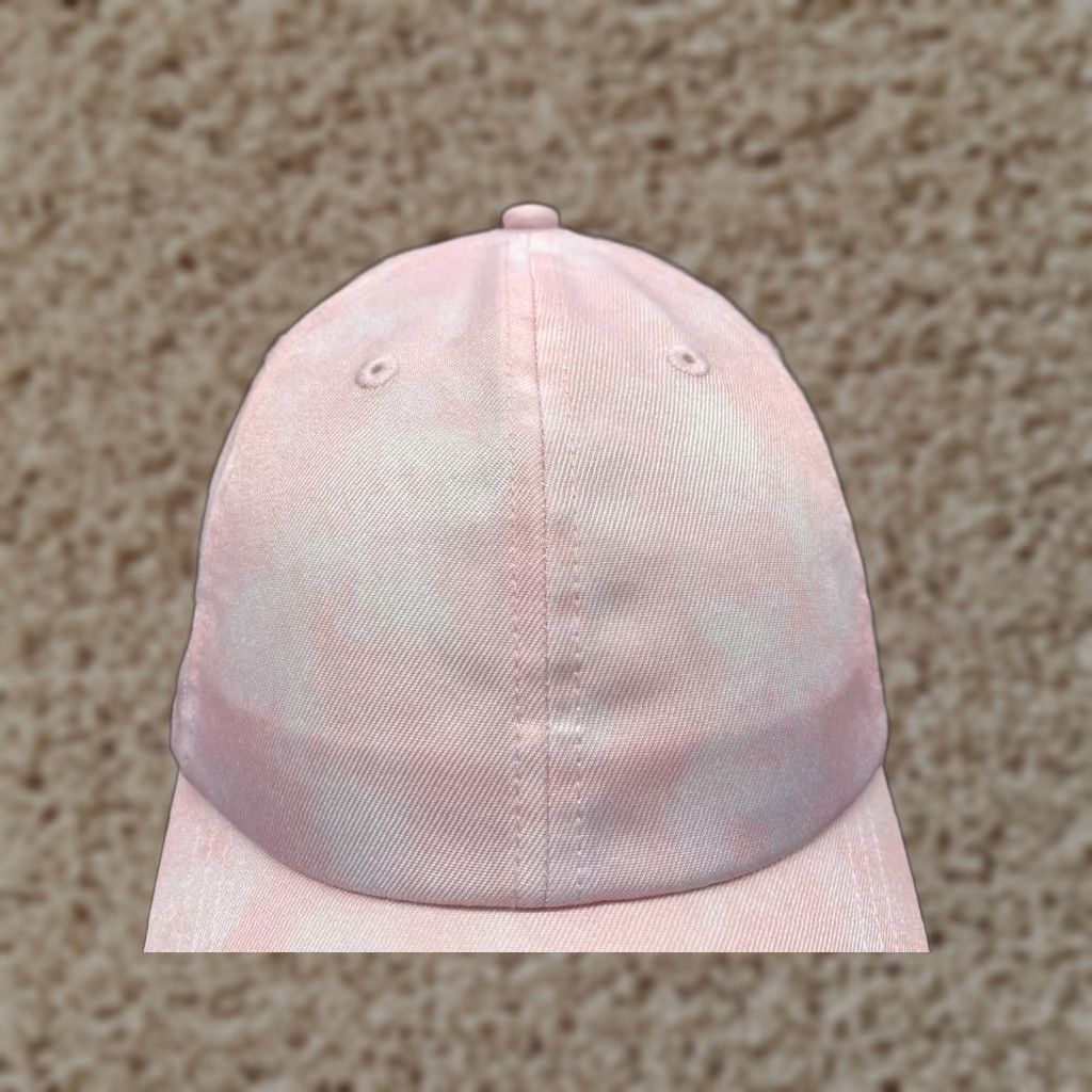 Pinko IFG Corporation Hat Cap Strap Back Womens Pink Tie Dye 100% Polyester Outdoor Size ONE SIZE - 1 Thumbnail