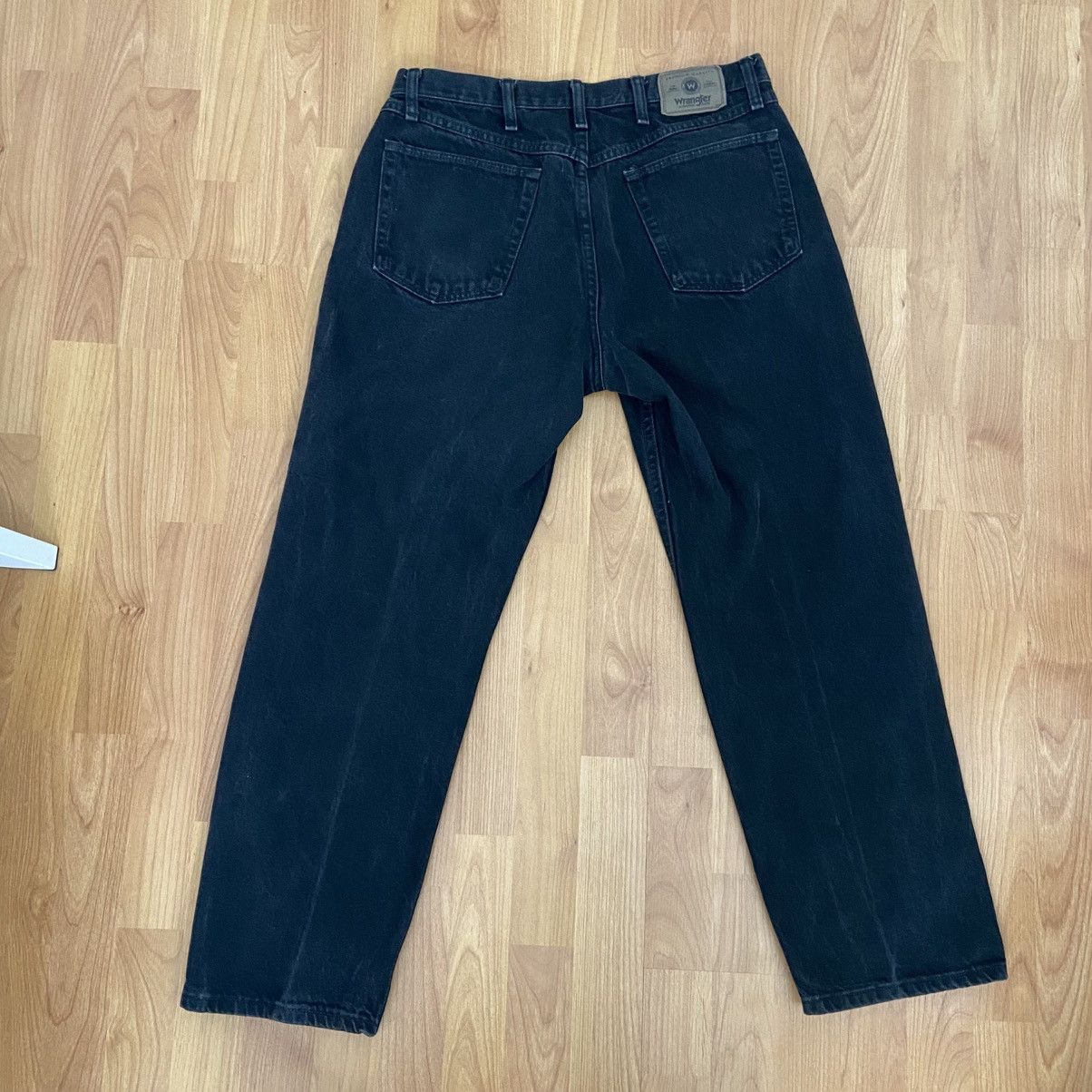 Wrangler Wrangler Men’s Relaxed Fit Black Jeans Size 34x30 Size US 34 / EU 50 - 2 Thumbnail