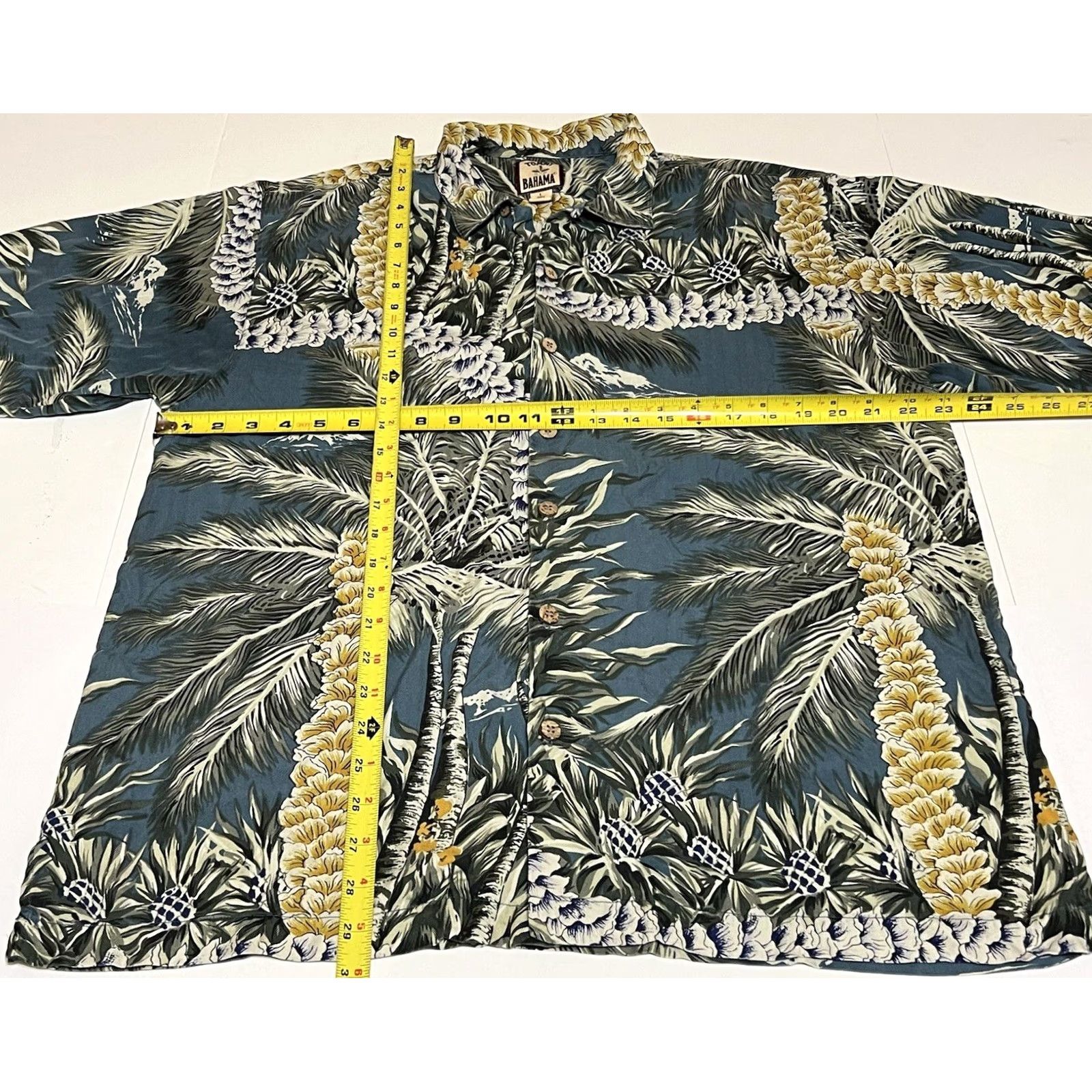 Tommy Bahama Tommy Bahama Hawaiian Shirt Men L Multicolor Floral Silk Button Front Short Sleeve Casual Beach Tropical Size US L / EU 52-54 / 3 - 4 Thumbnail