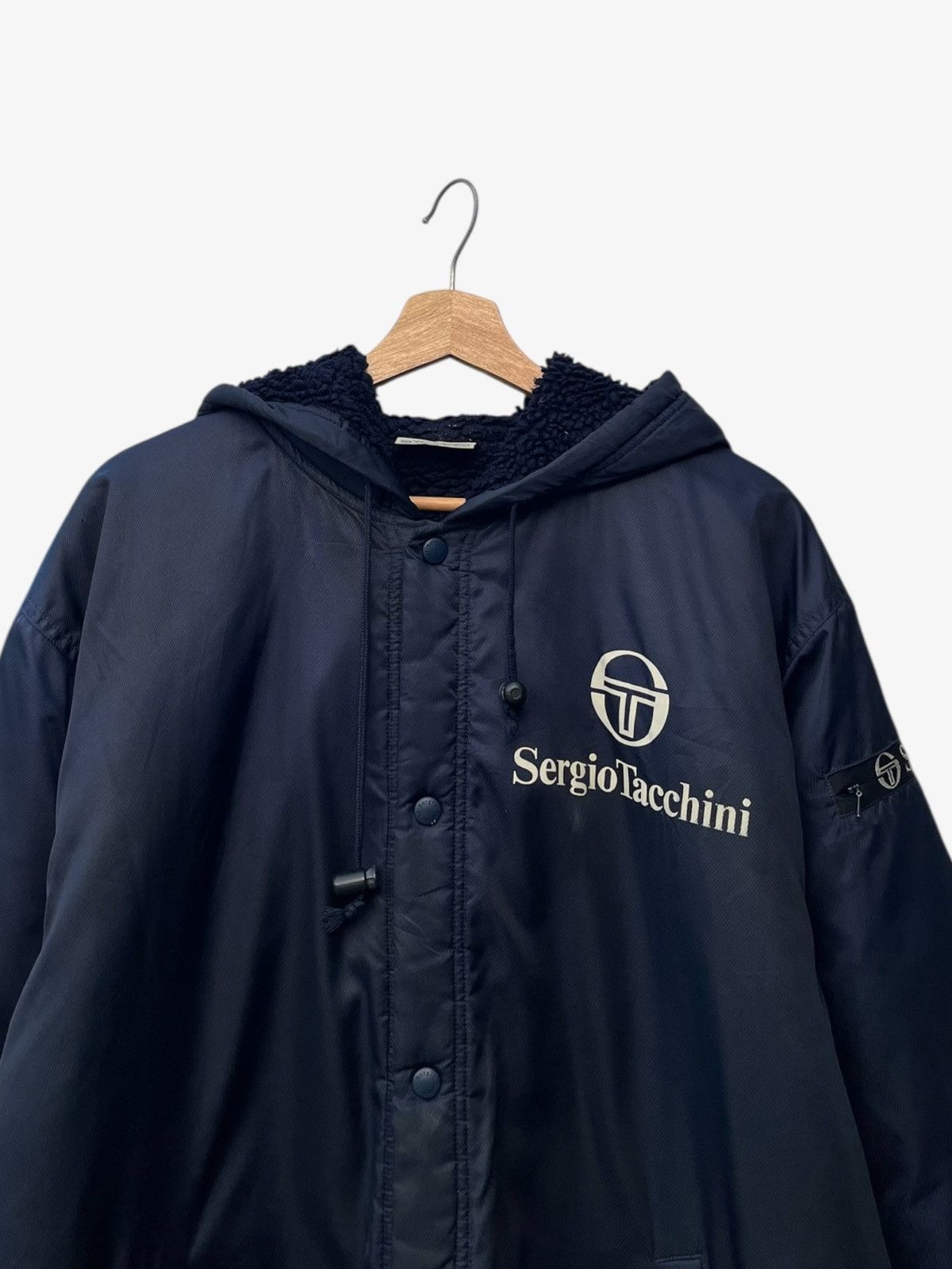 Sergio Tacchini Vintage Sergio Tacchini Bench Coat Parka Jacket Size US M / EU 48-50 / 2 - 5 Thumbnail