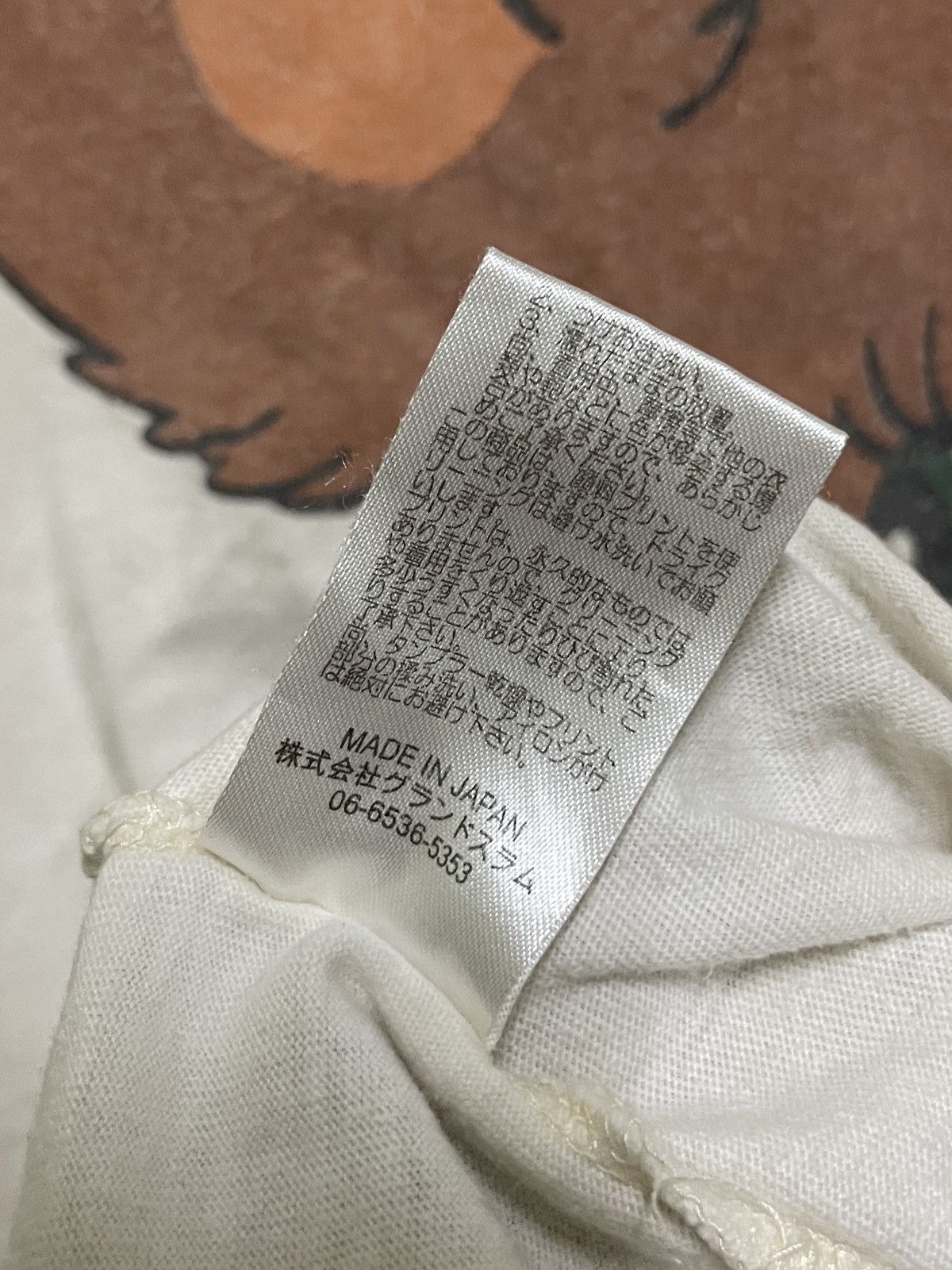 Japanese Brand Grand Ground Bear Toochie T Shirt Vintage Size M / US 6-8 / IT 42-44 - 15 Thumbnail