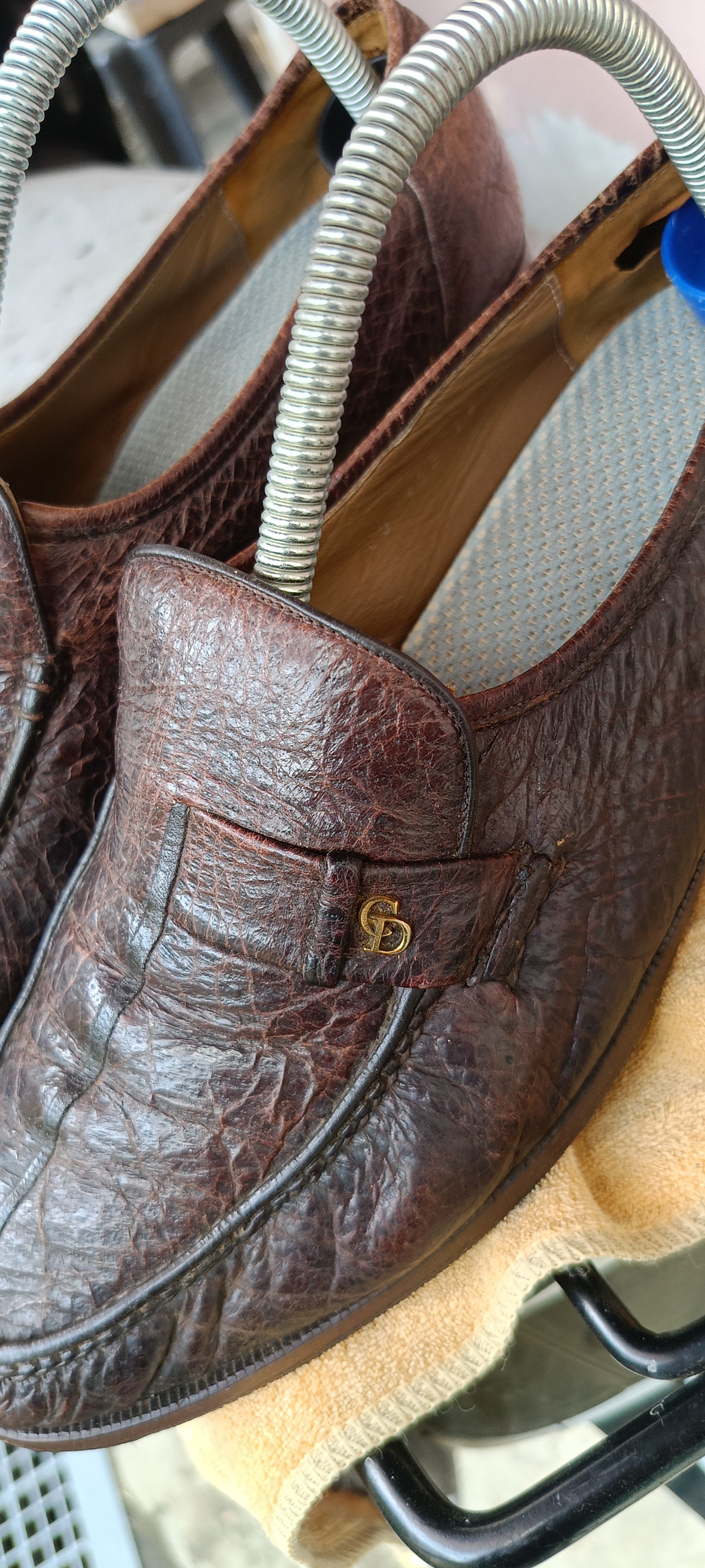 Dior Vintage Christian Dior Leather shoes Size US 9.5 / EU 42-43 - 4 Thumbnail
