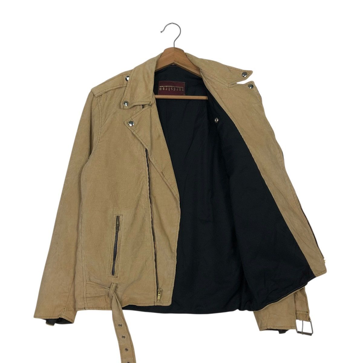 Japanese Brand 🔥VINTAGE BIKER JACKET DOUBLE COLLAR NORDSTORM ISSEY MIYAKE Size US M / EU 48-50 / 2 - 13 Thumbnail