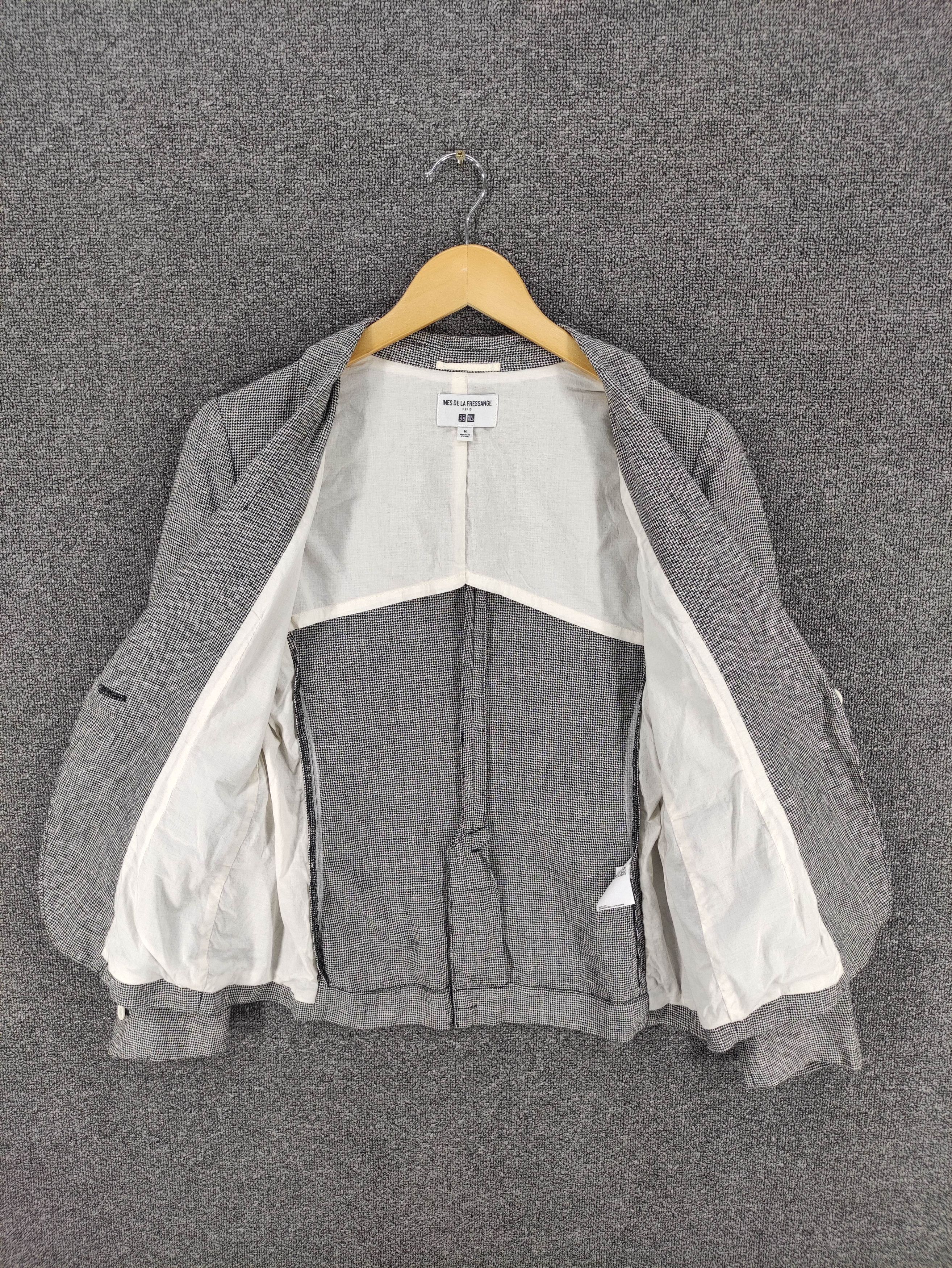 Uniqlo Vintage Ines De La Fressange Suit Blazer Coat Jacket Size XS / US 0-2 / IT 36-38 - 5 Thumbnail